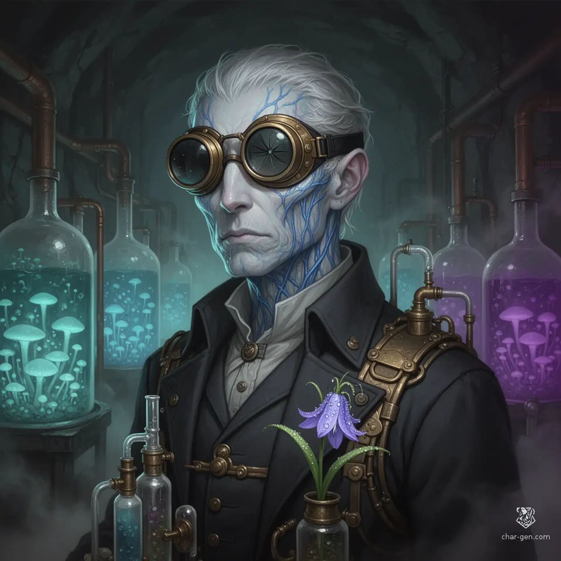 Valerius Thorne - AI-generated fantasy NPC
