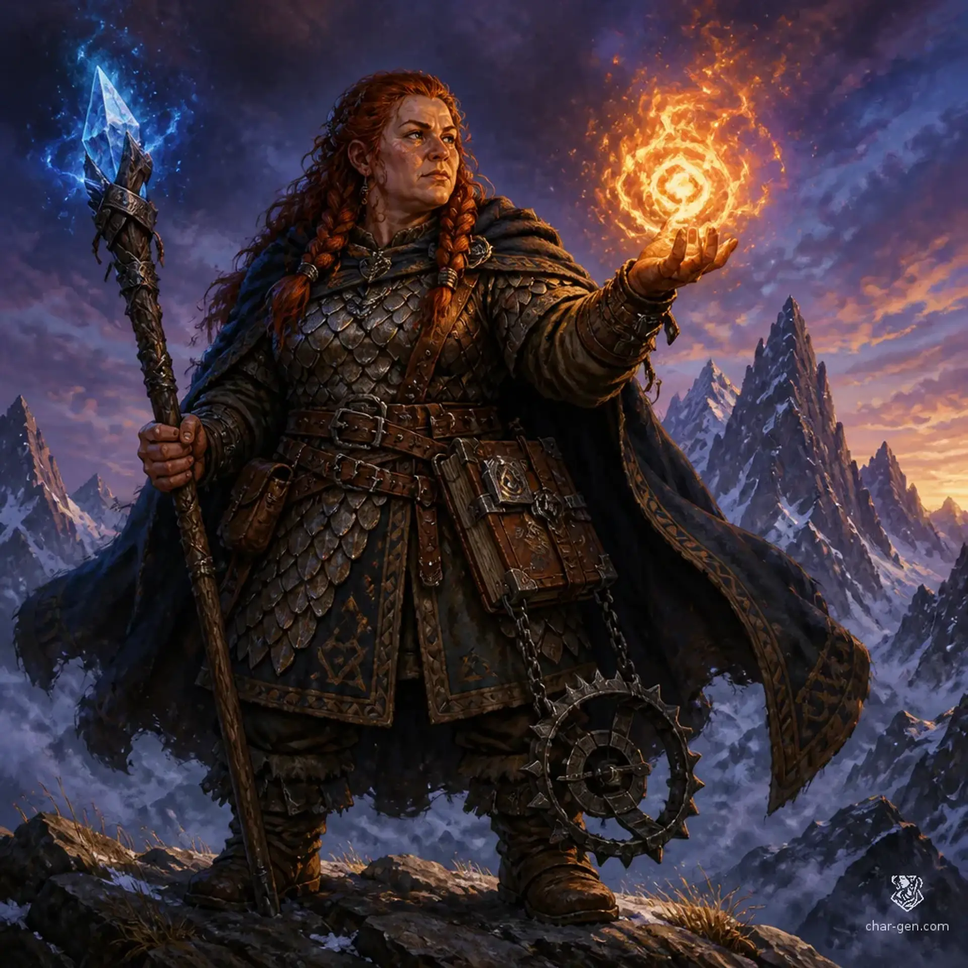 Alex Cross - AI-generated fantasy Character