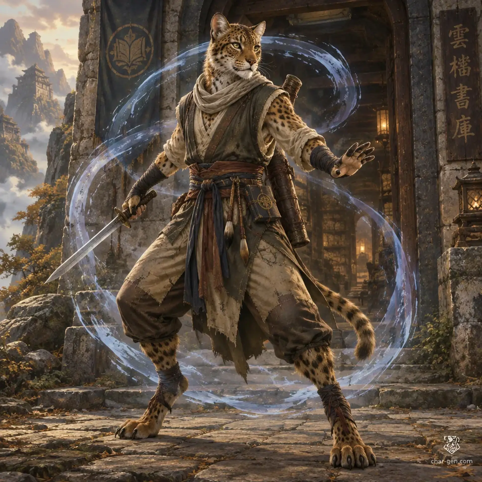 Jashiro - AI-generated fantasy Character