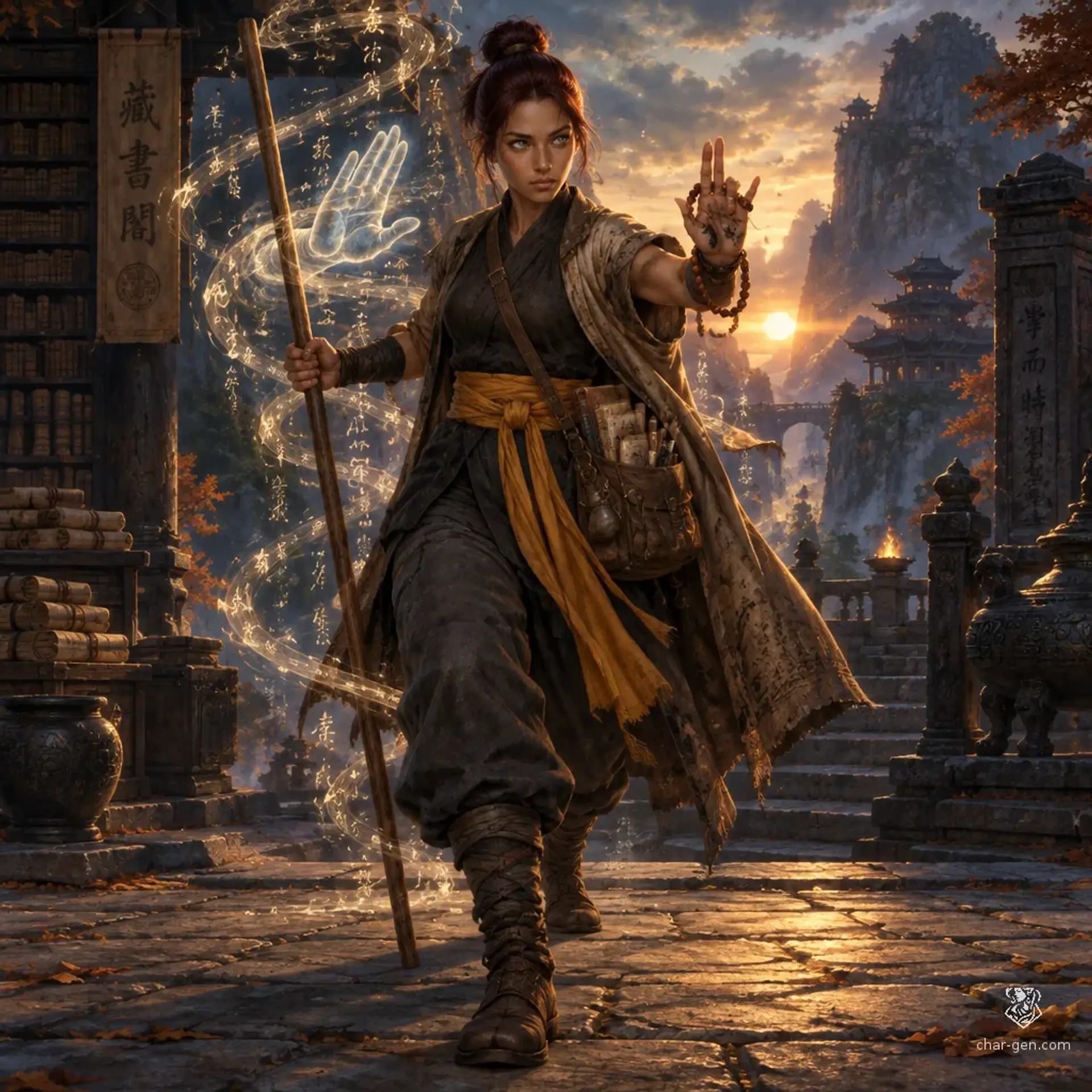 Arwin Thorne - AI-generated fantasy Character