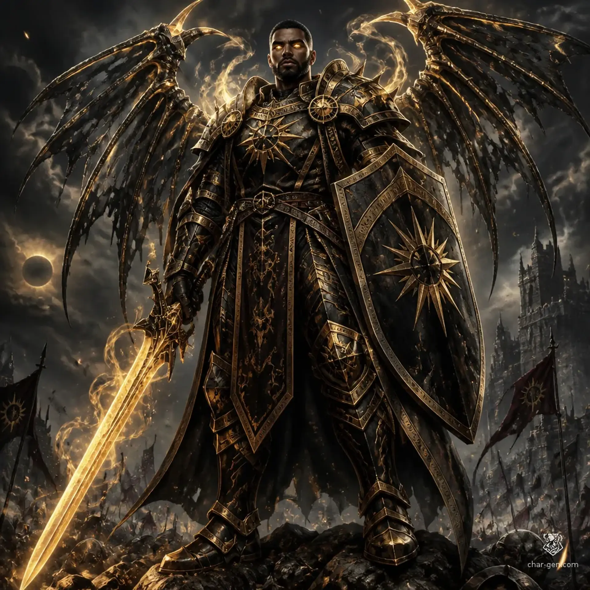 DxFreedom - AI-generated fantasy Character