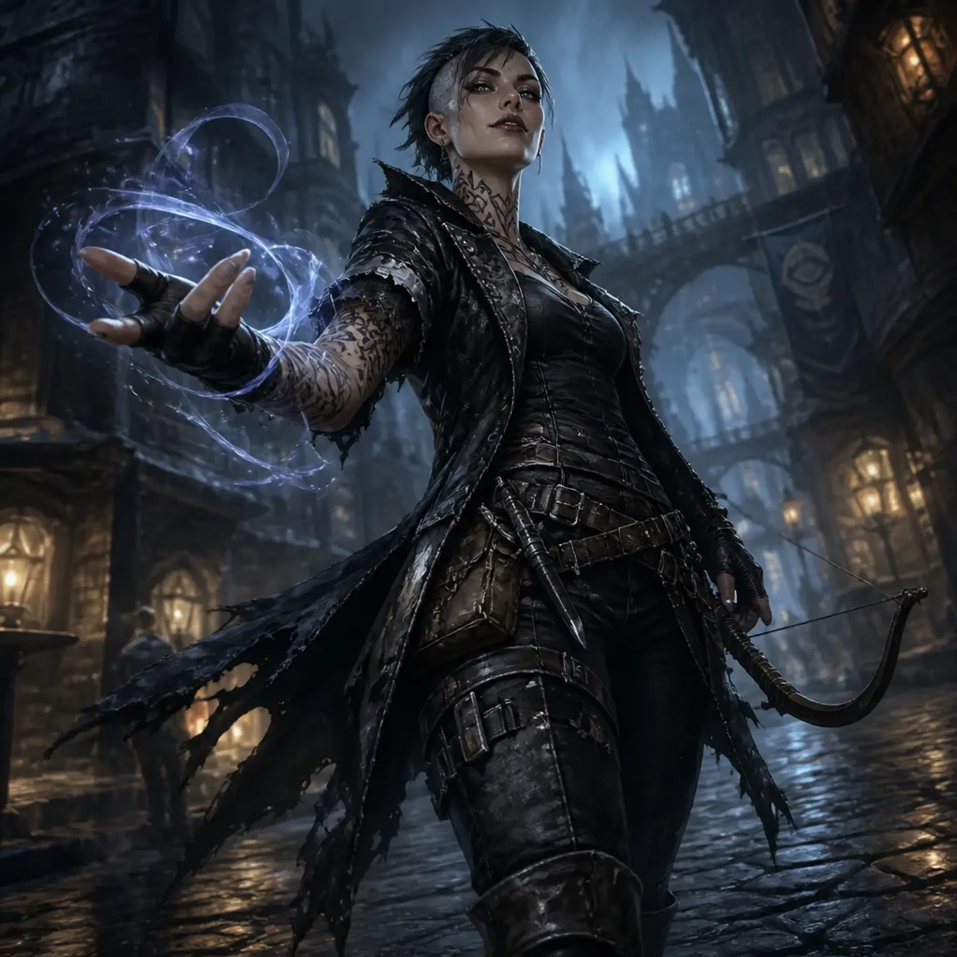 Nadira Salvatierra - AI-generated fantasy Character