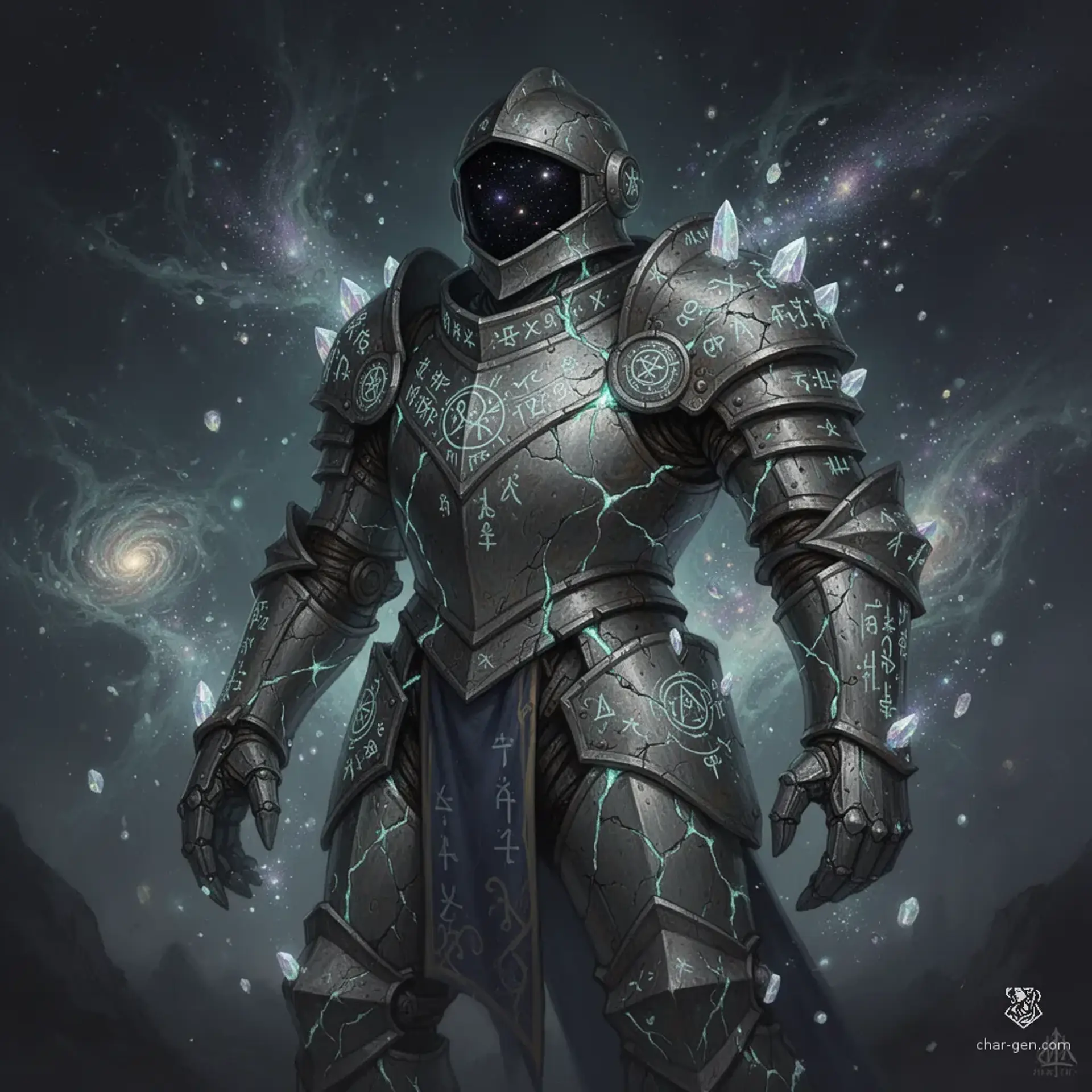 Betweenfold Warden - AI-generated fantasy Monster