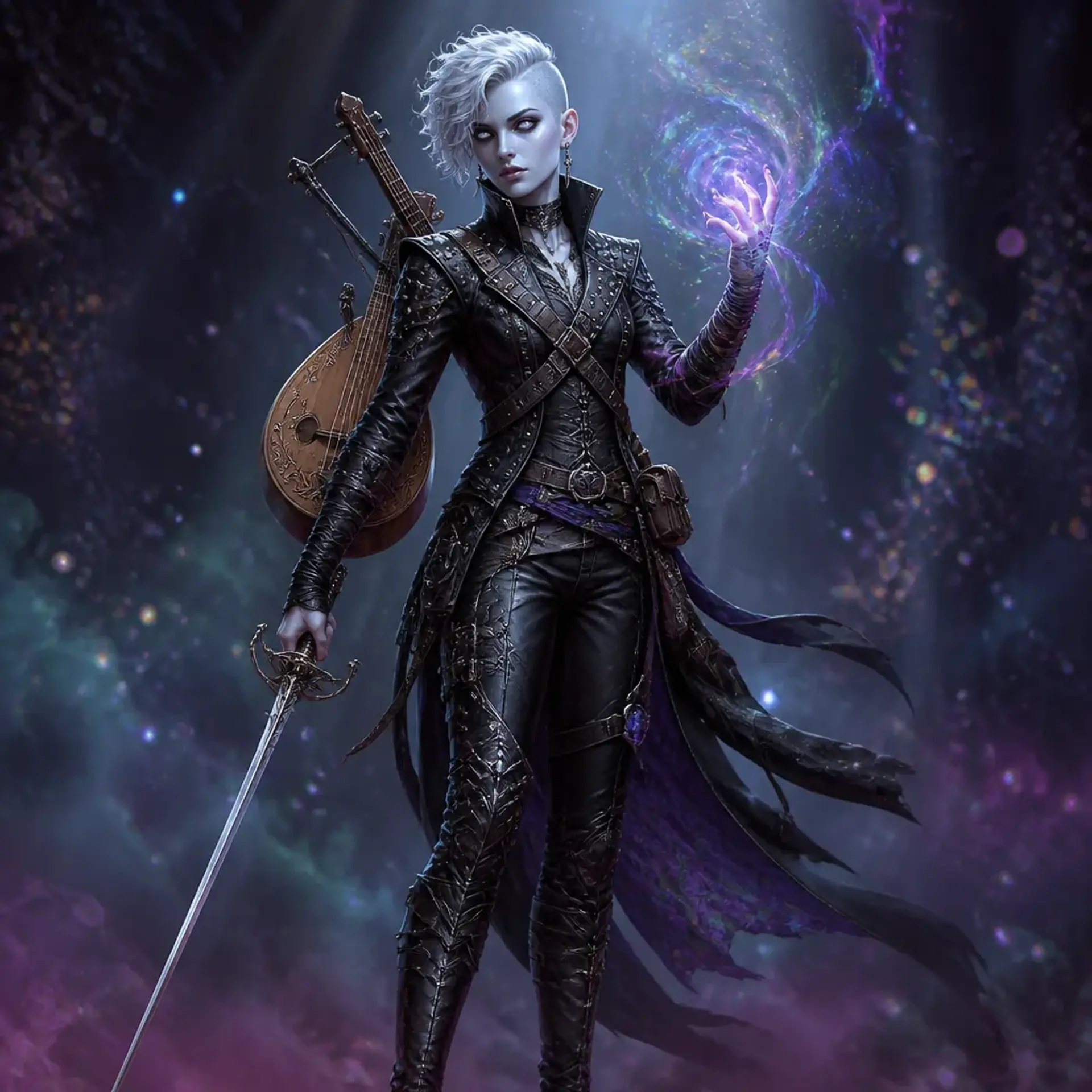 Serriah - AI-generated fantasy Character