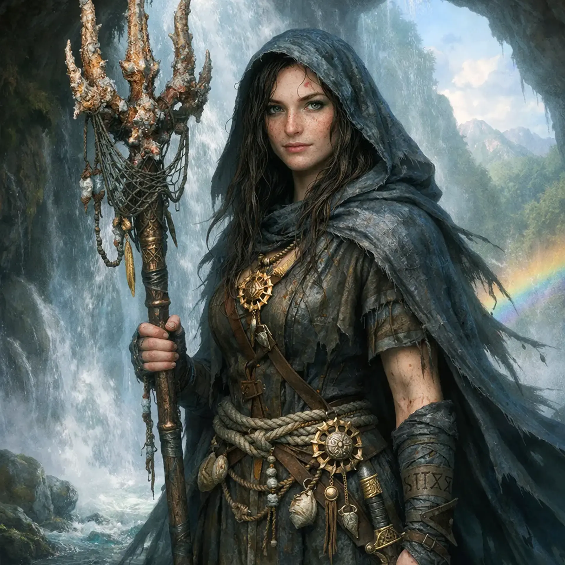 Sister Alia of the Deep Reach - AI-generated fantasy NPC