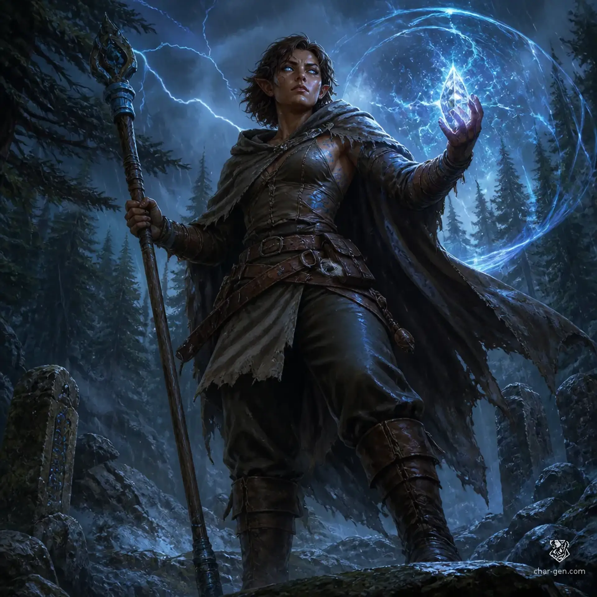 Mara Ordu - AI-generated fantasy Character