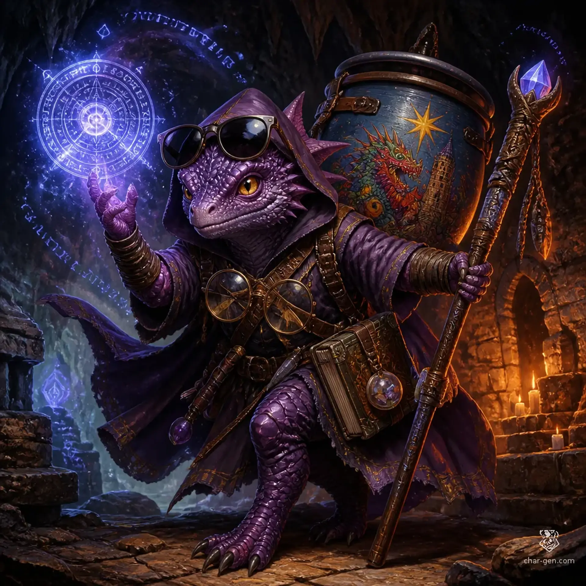 Kixik - AI-generated fantasy Character