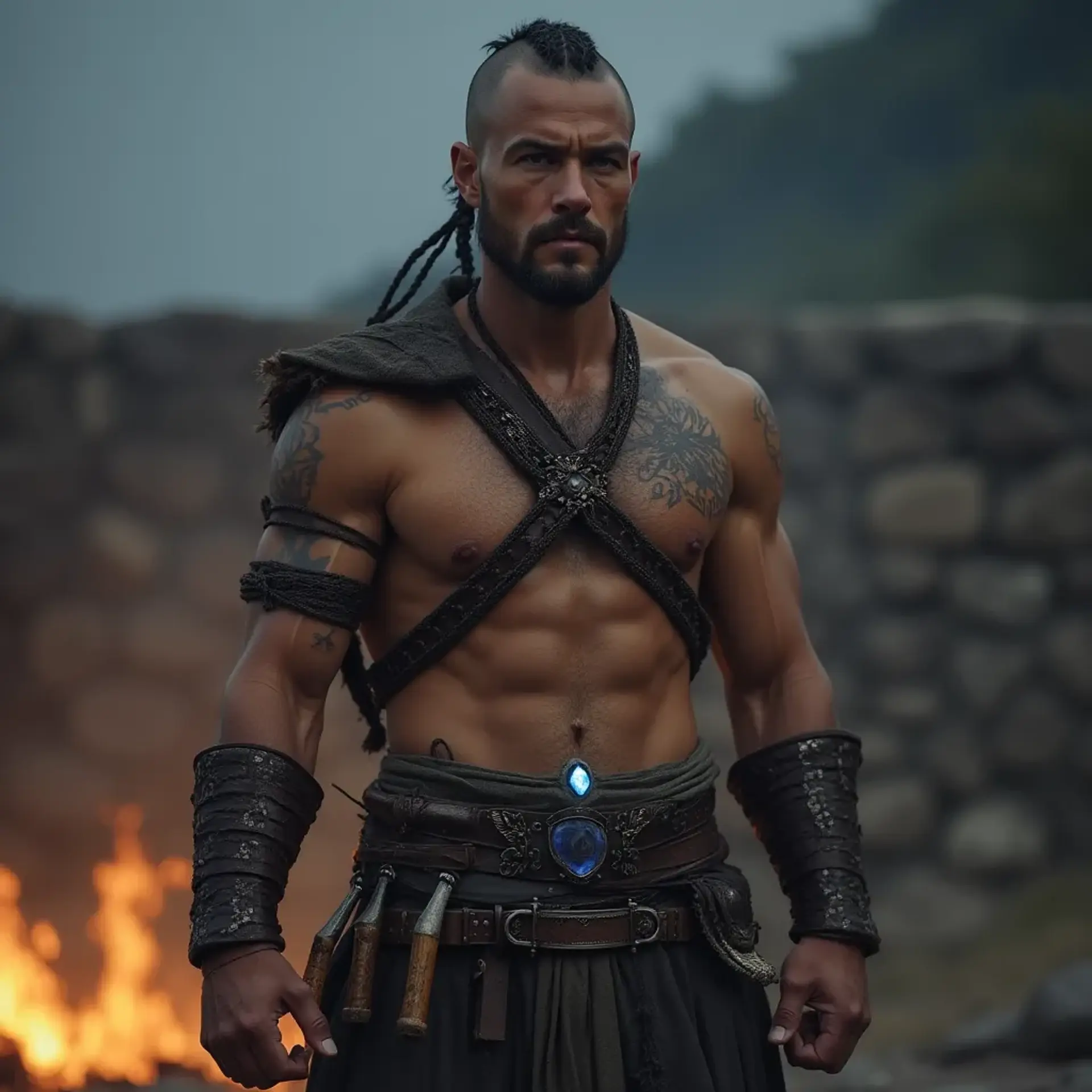 Avituss Merrick - AI-generated fantasy NPC