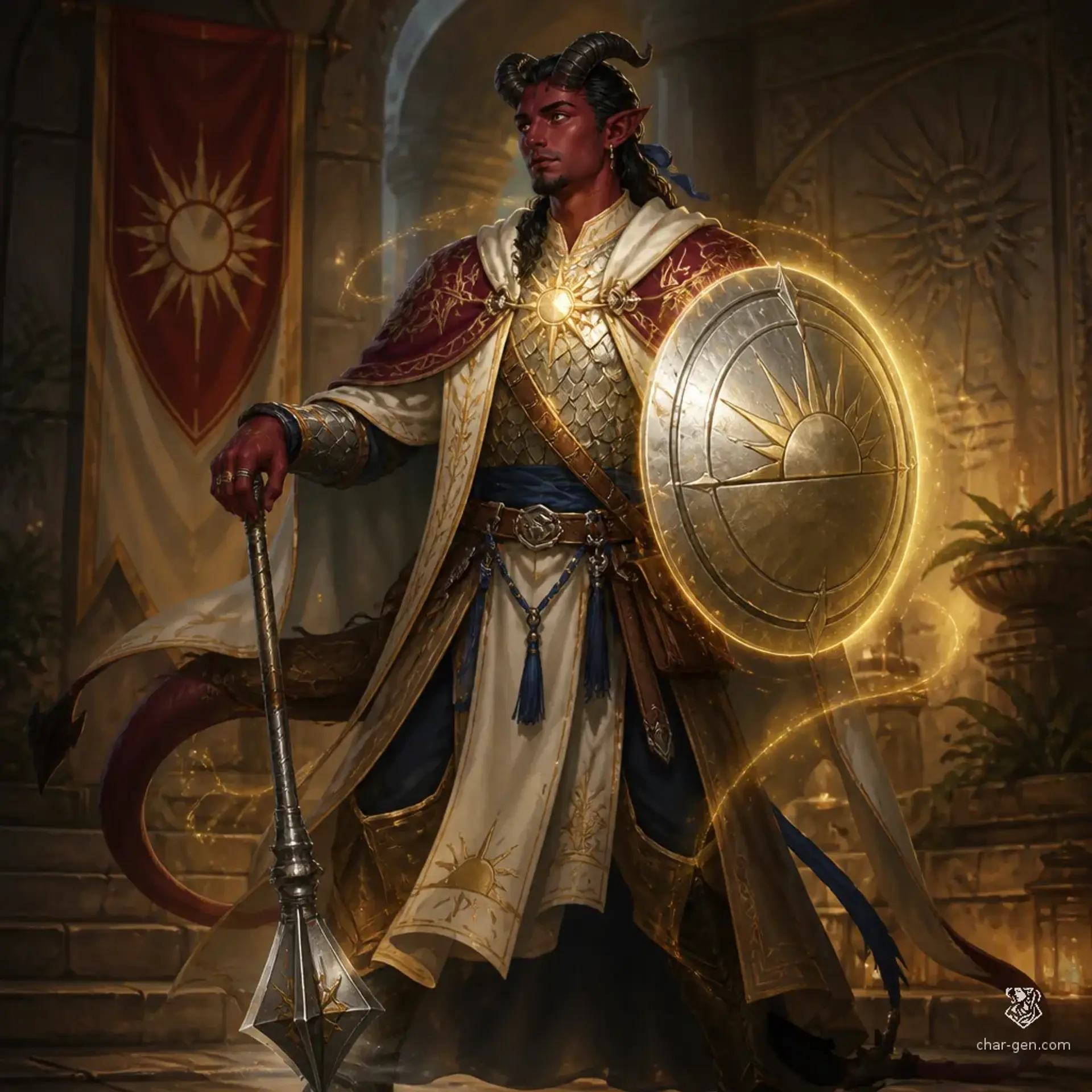Seshin Sairaku - AI-generated fantasy Character