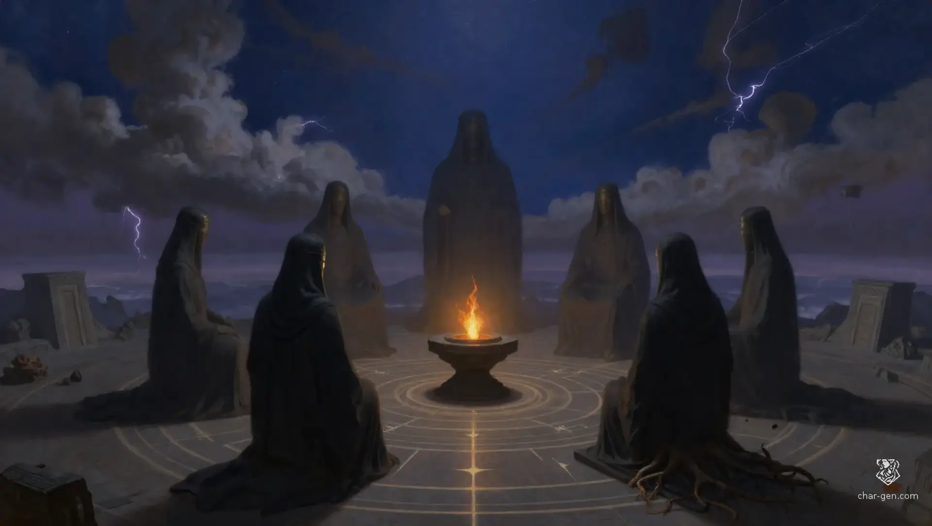 The Architects Beyond the Veil