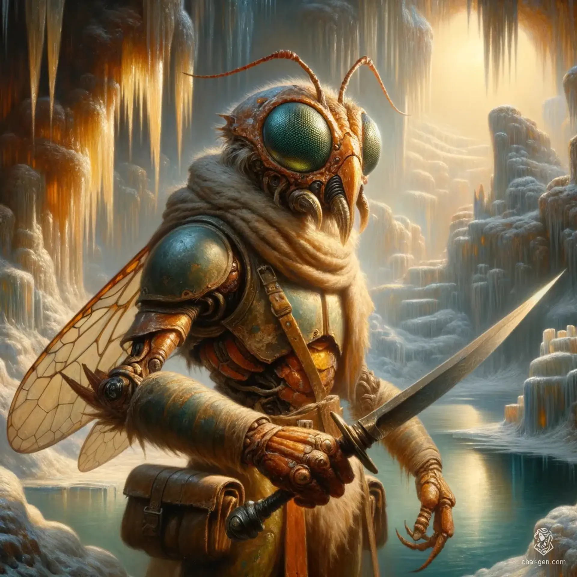 Tynbelle, Froststalker | Character Fantasy Art | CharGen