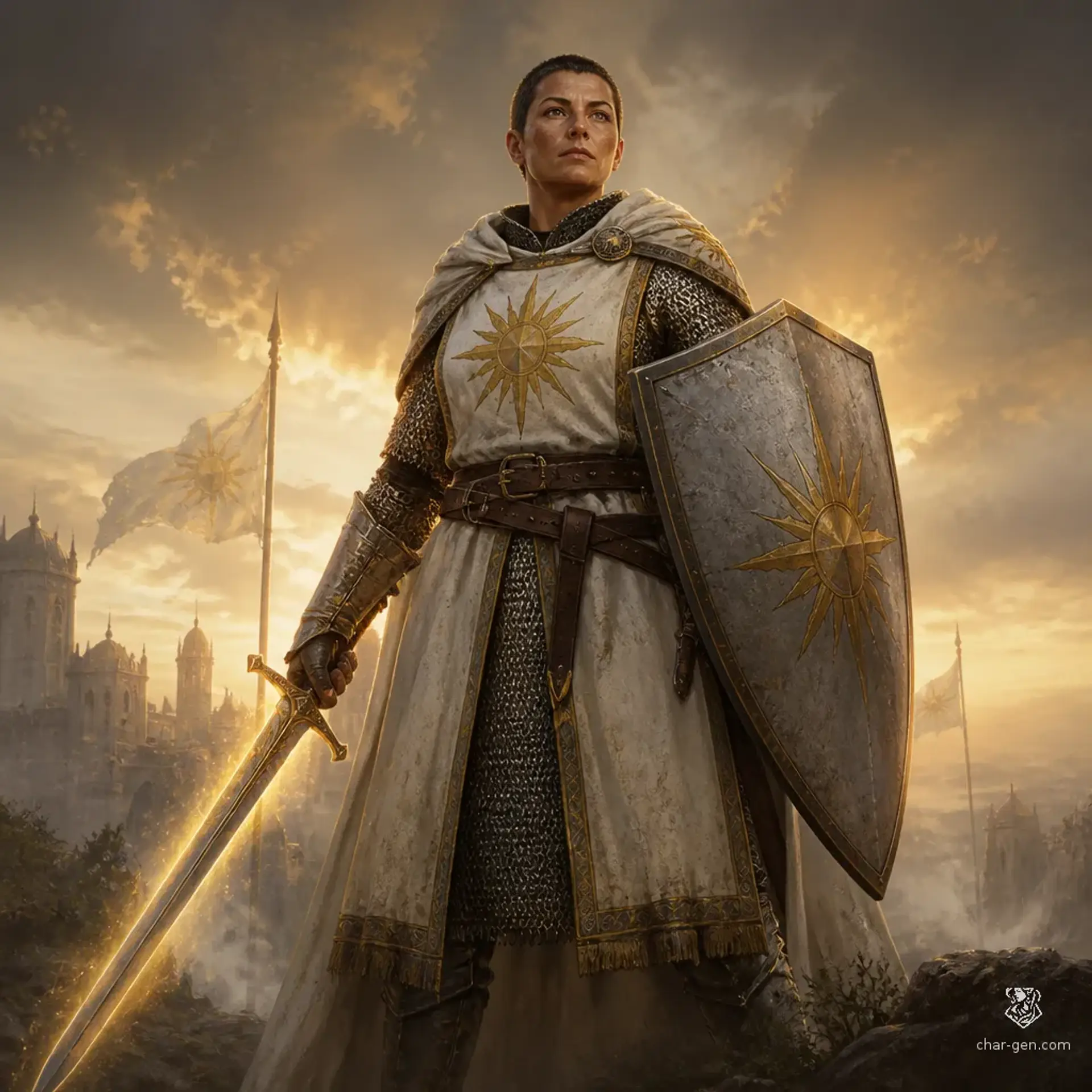 Mara Venn - AI-generated fantasy Character