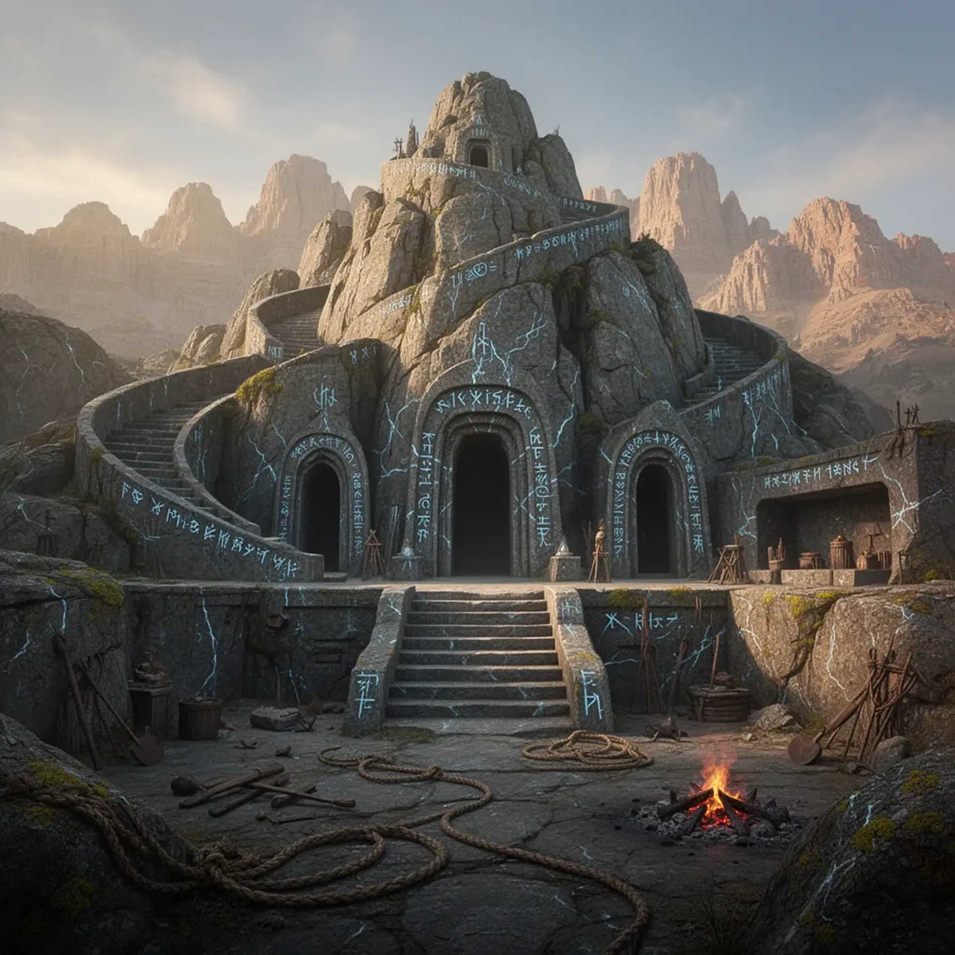 Oros-Mourn - AI-generated fantasy Settlement