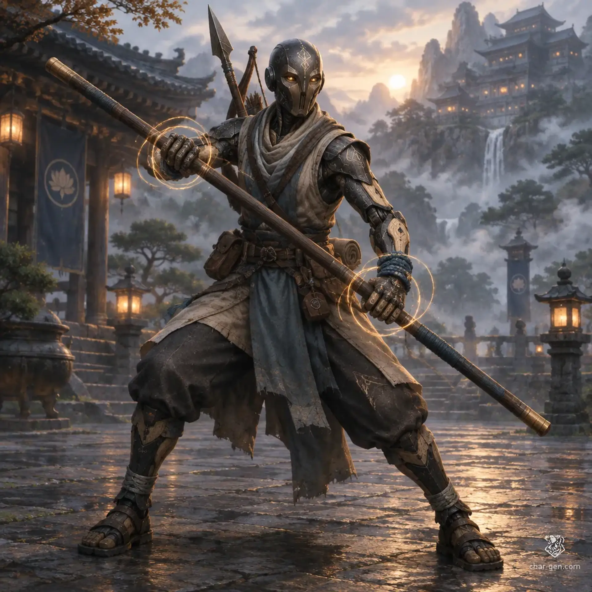 Seshash - AI-generated fantasy Character