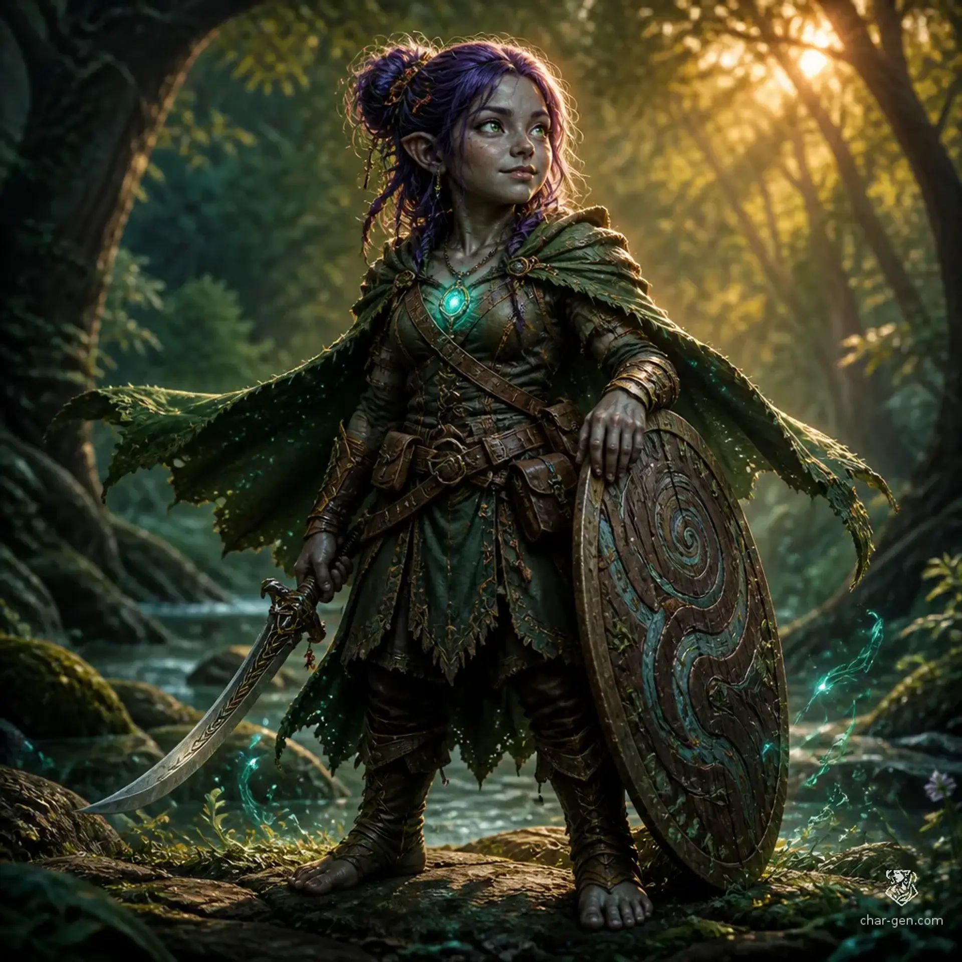 Jinx Liona - AI-generated fantasy Character