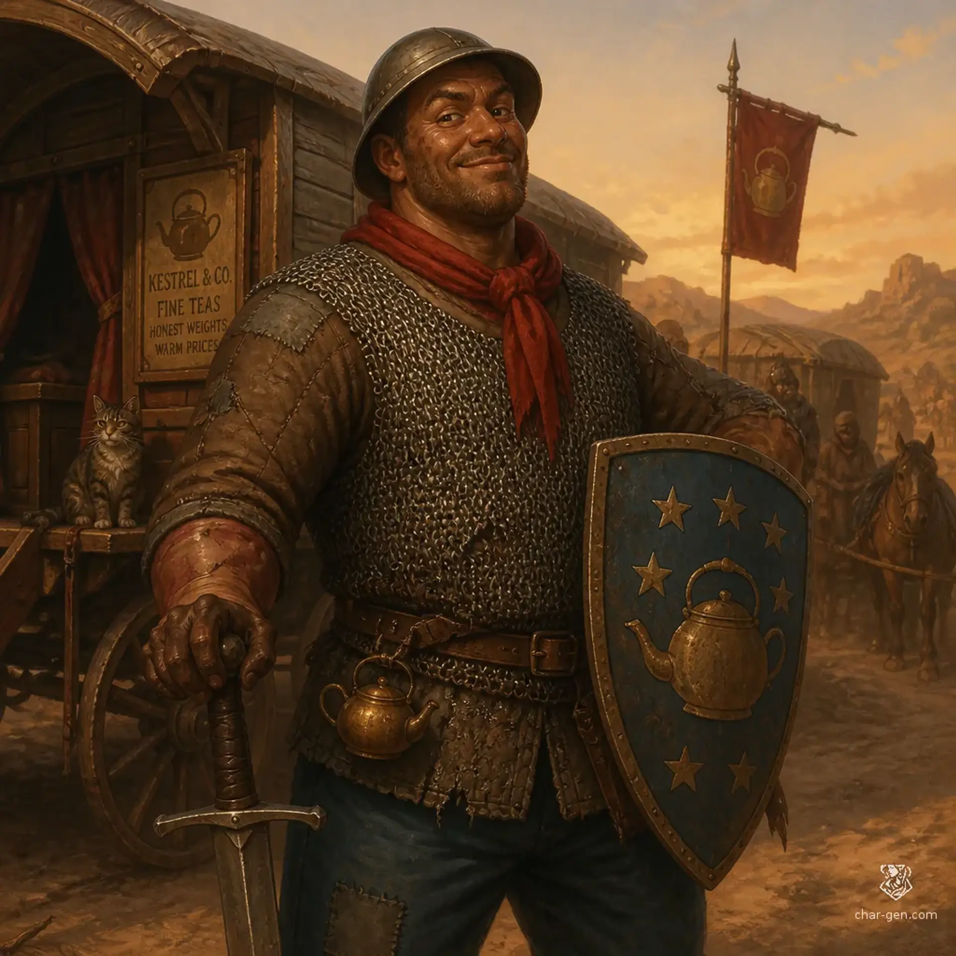 Baku Toggah - AI-generated fantasy NPC