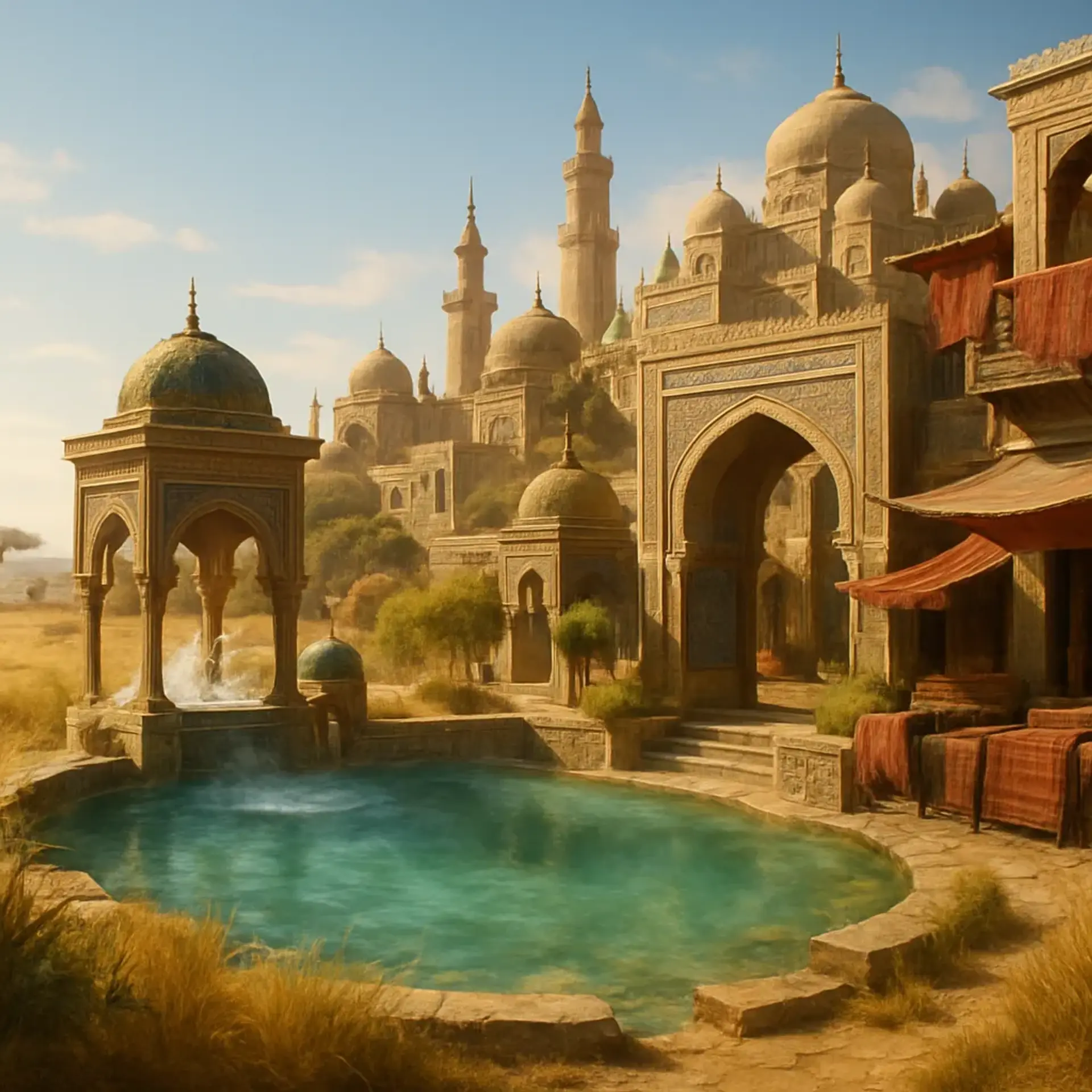 Dhahtawa - AI-generated fantasy Settlement