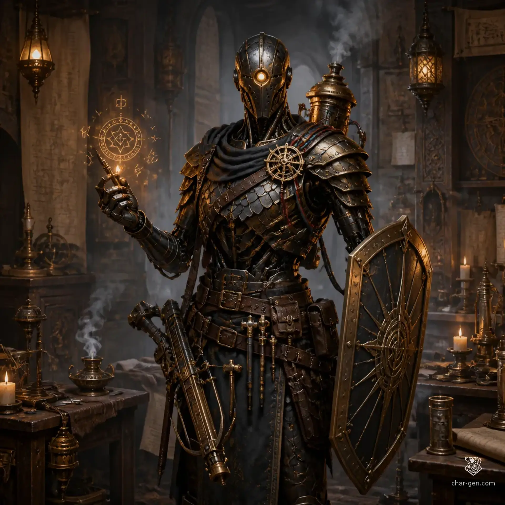 Kitega - AI-generated fantasy Character