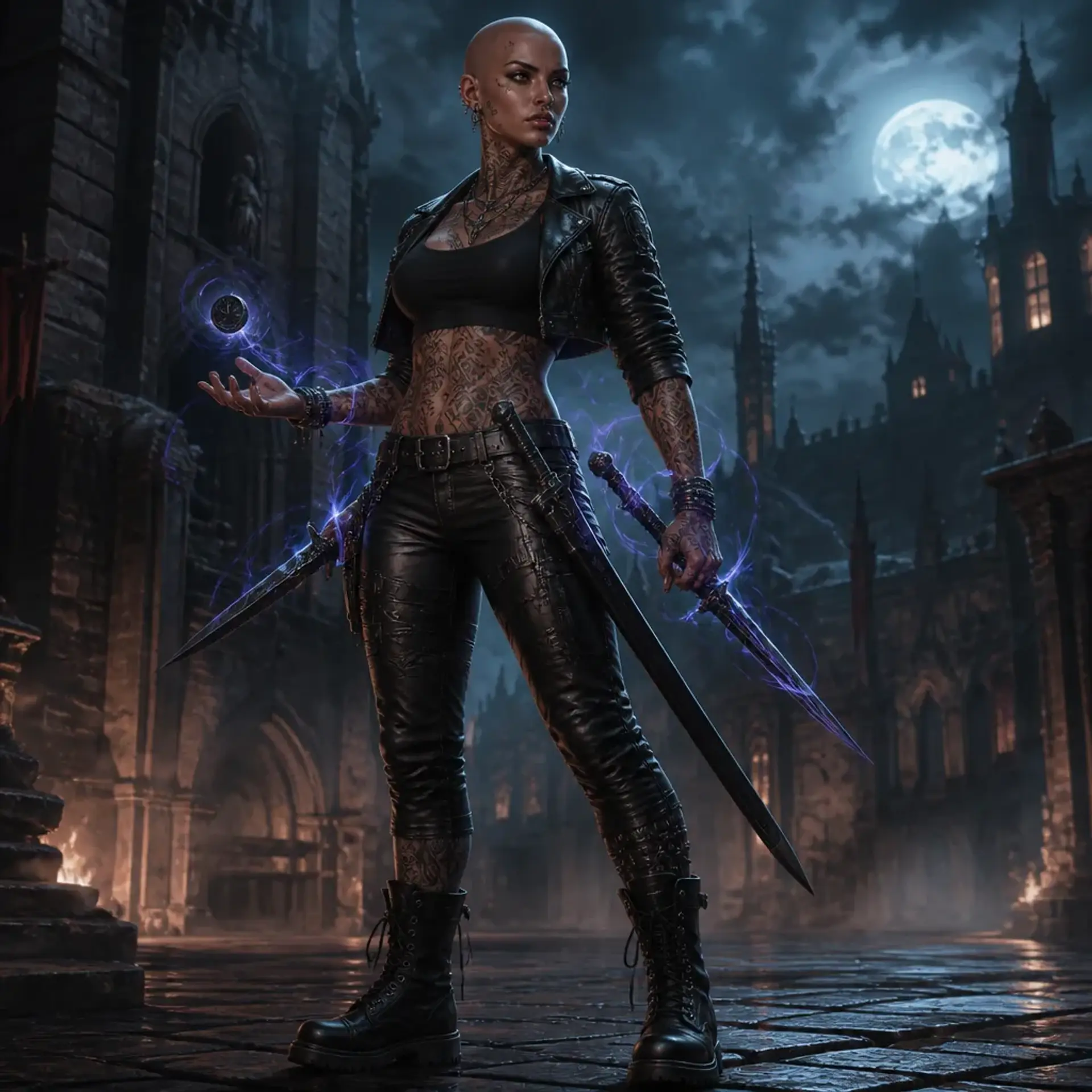 Vikasha - AI-generated fantasy Character