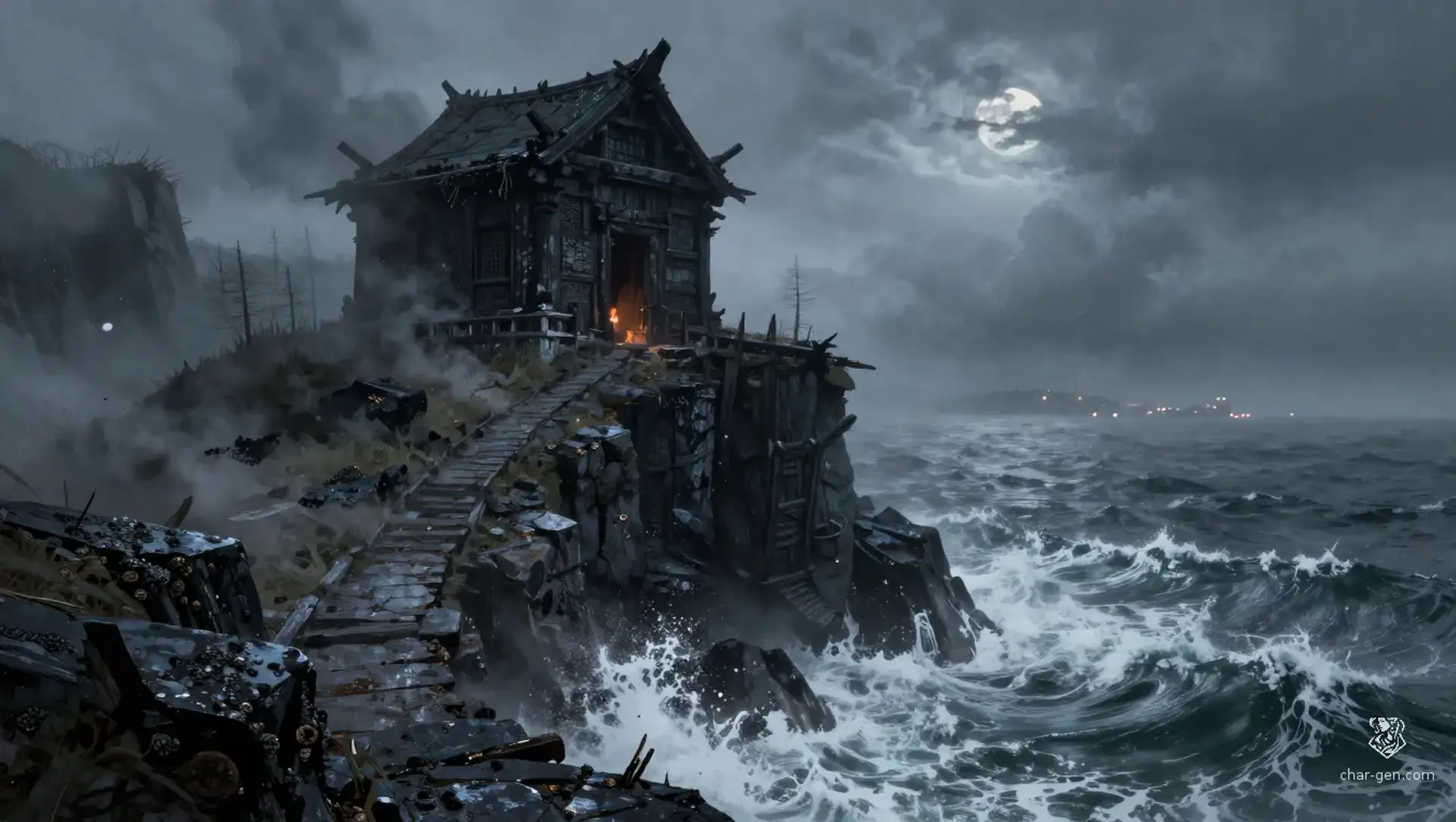 Ash on the Tide Shrine