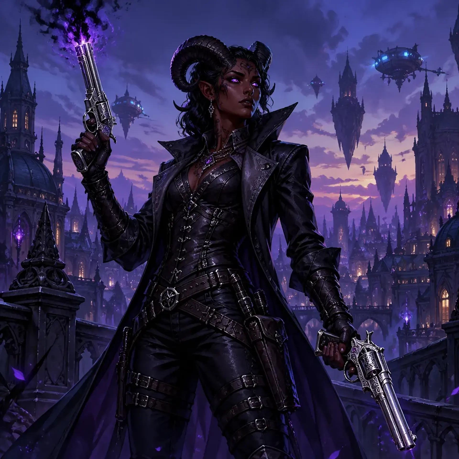 Karys 'Silk' Shadowbound - AI-generated fantasy Character