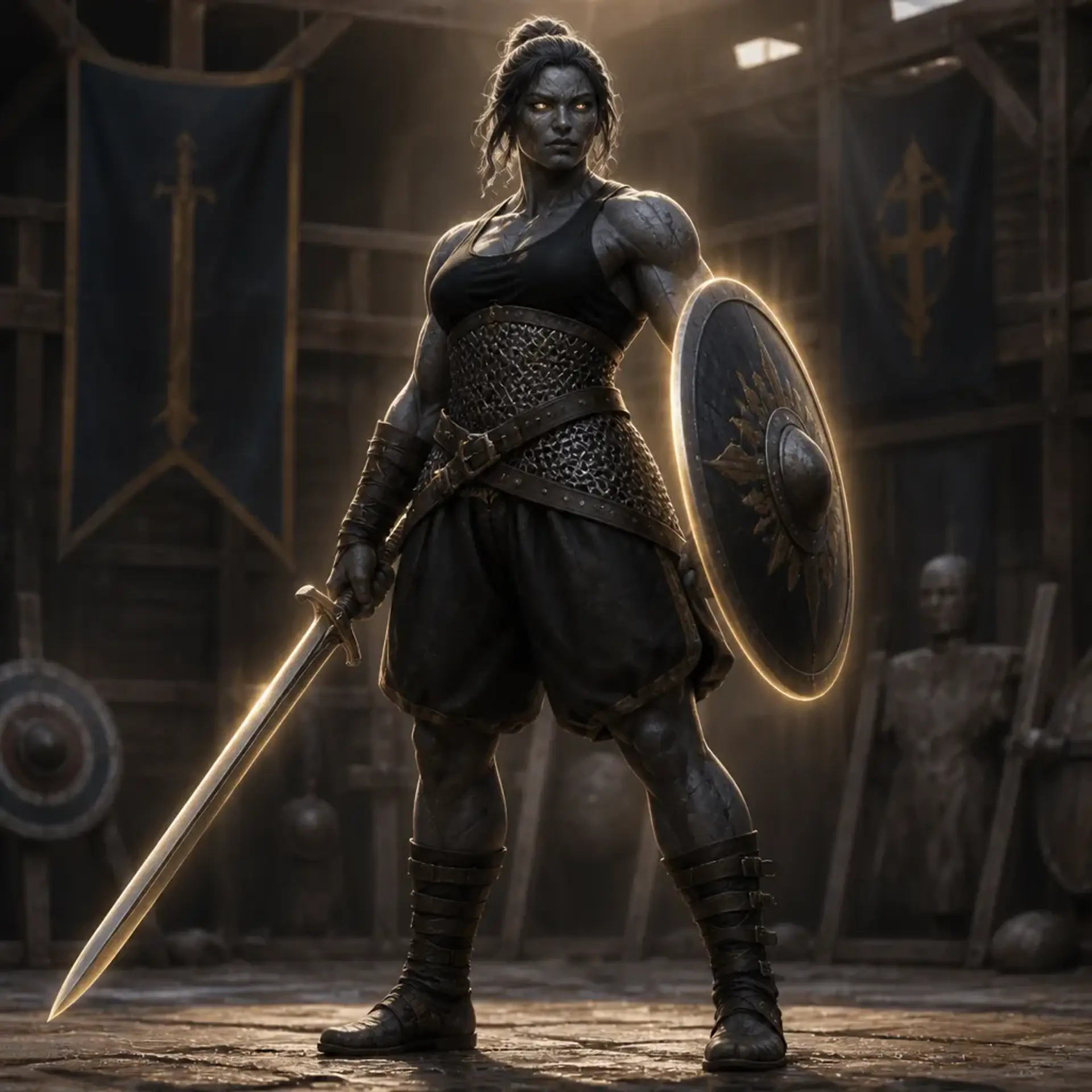Tavra - AI-generated fantasy Character