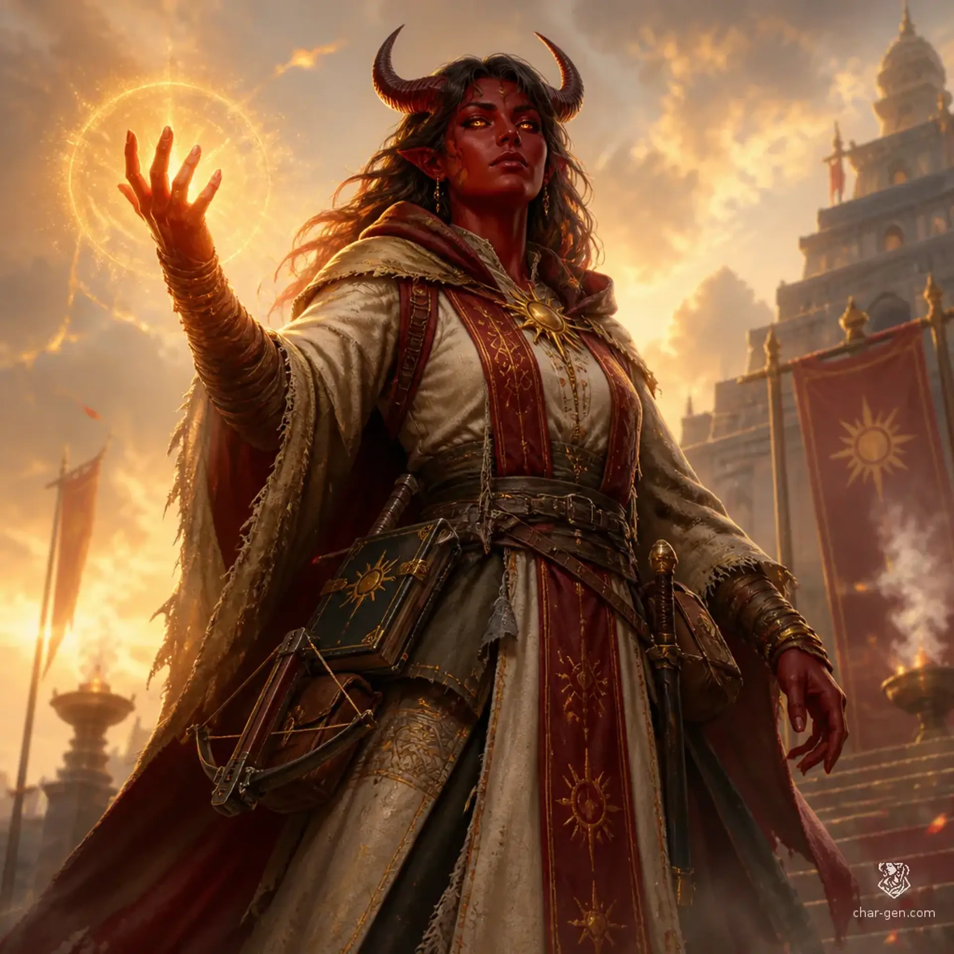 Seraphina - AI-generated fantasy Character