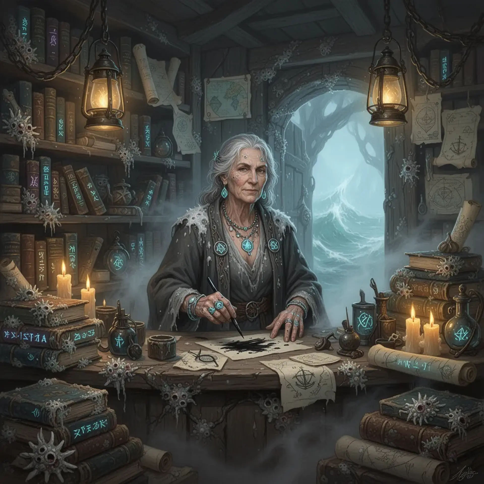 Ethel Marrow - AI-generated fantasy NPC