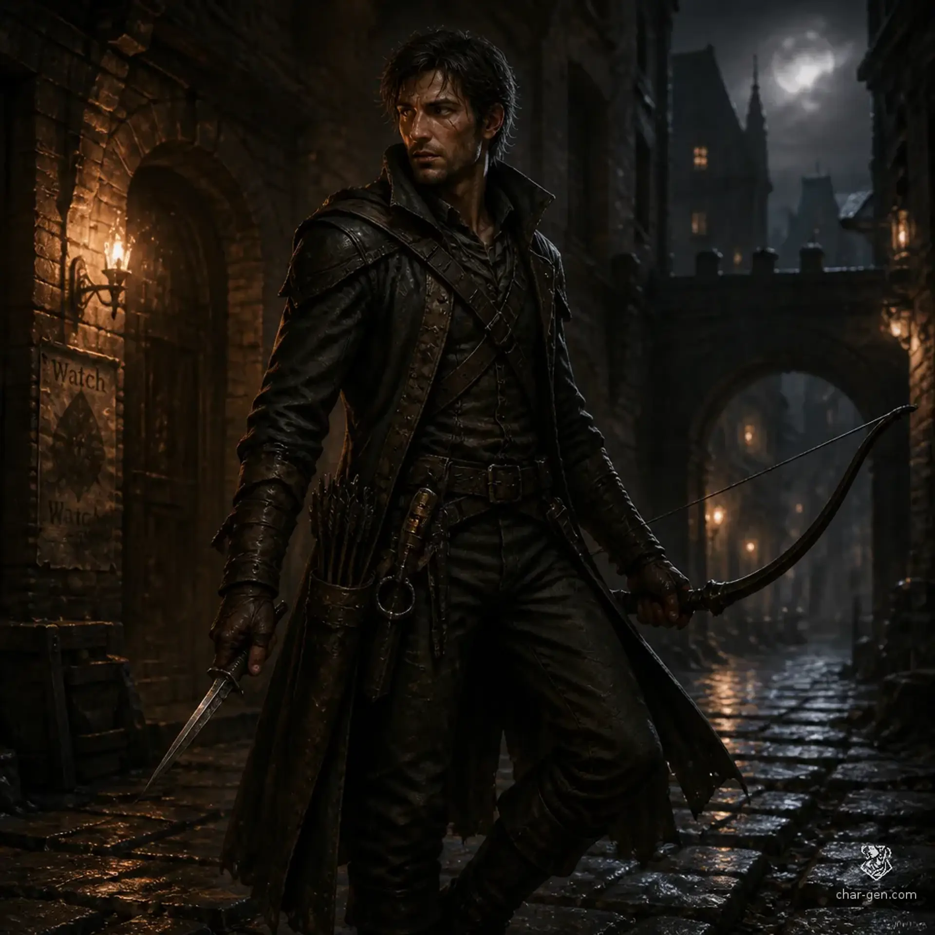 Lyell - AI-generated fantasy Character