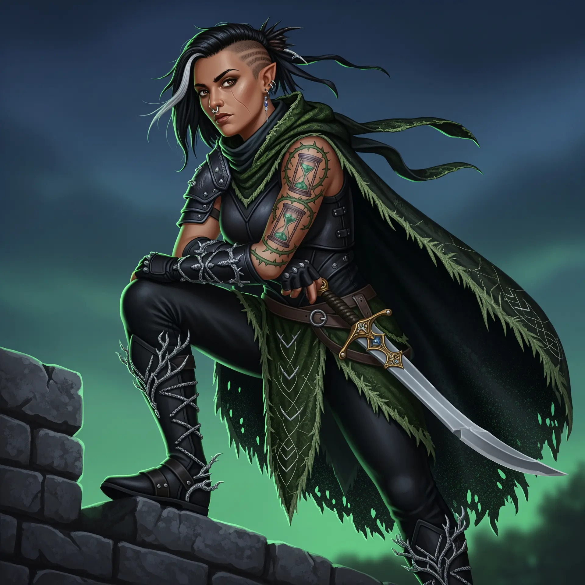 Aevra Kest - AI-generated fantasy NPC
