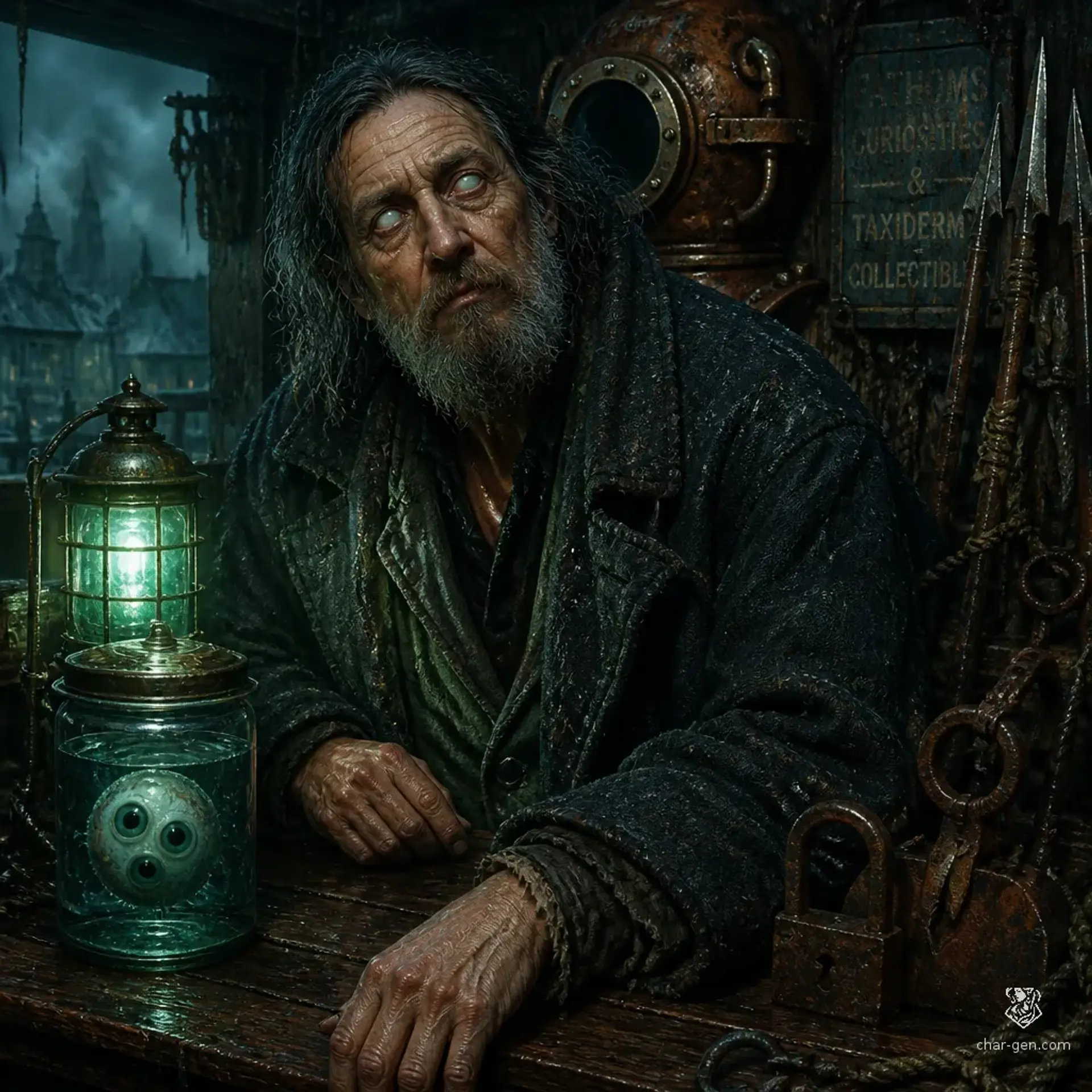 Pelagic Provisions - AI-generated fantasy Shop