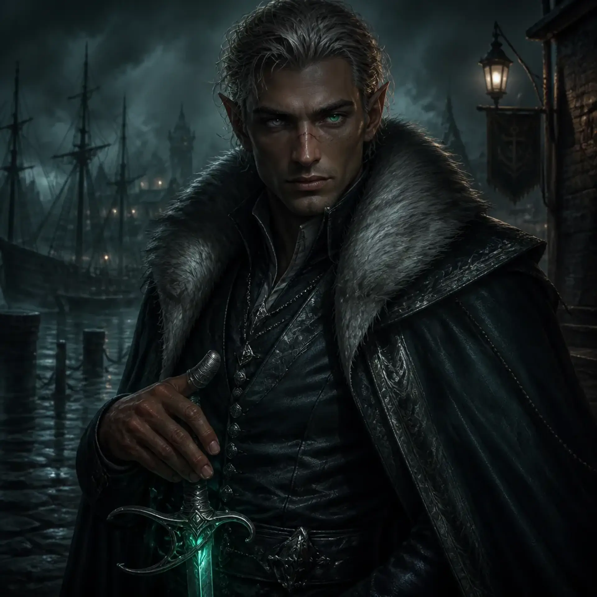 Varis 'Needle Stick' Valerius | Fantasy NPC Generated by CharGen