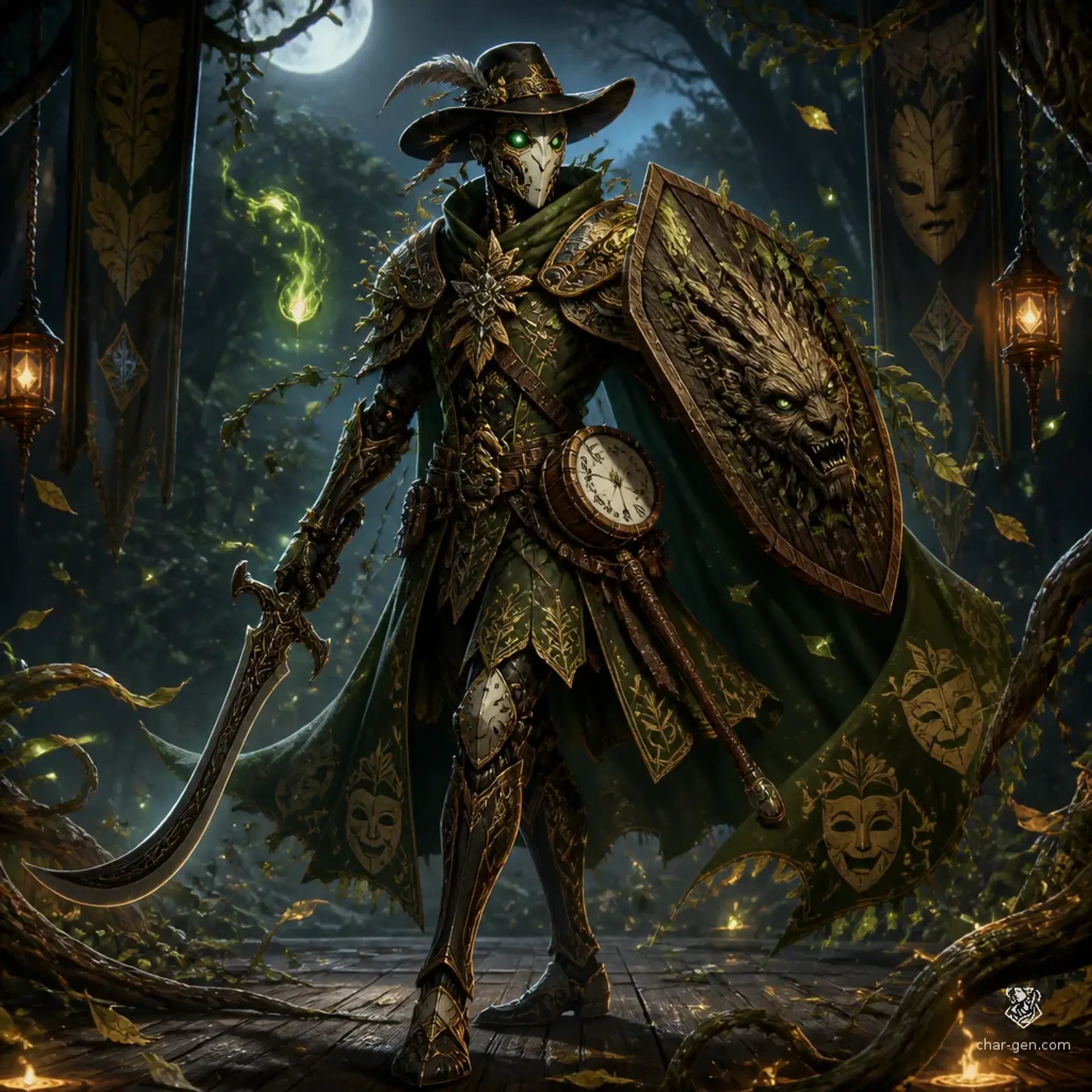 saba - AI-generated fantasy Character