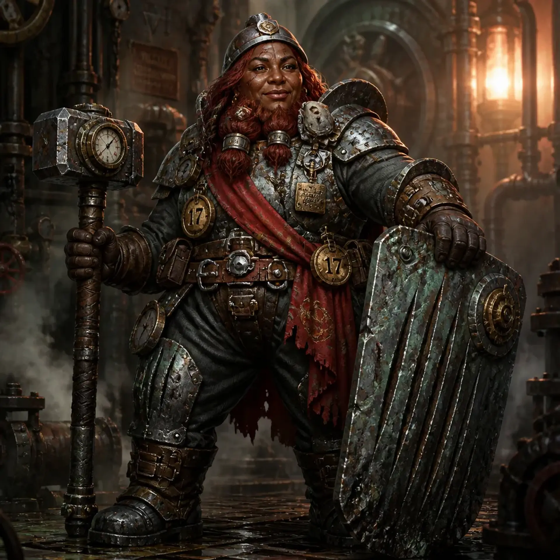 Gridward Captain Mara Kaelen