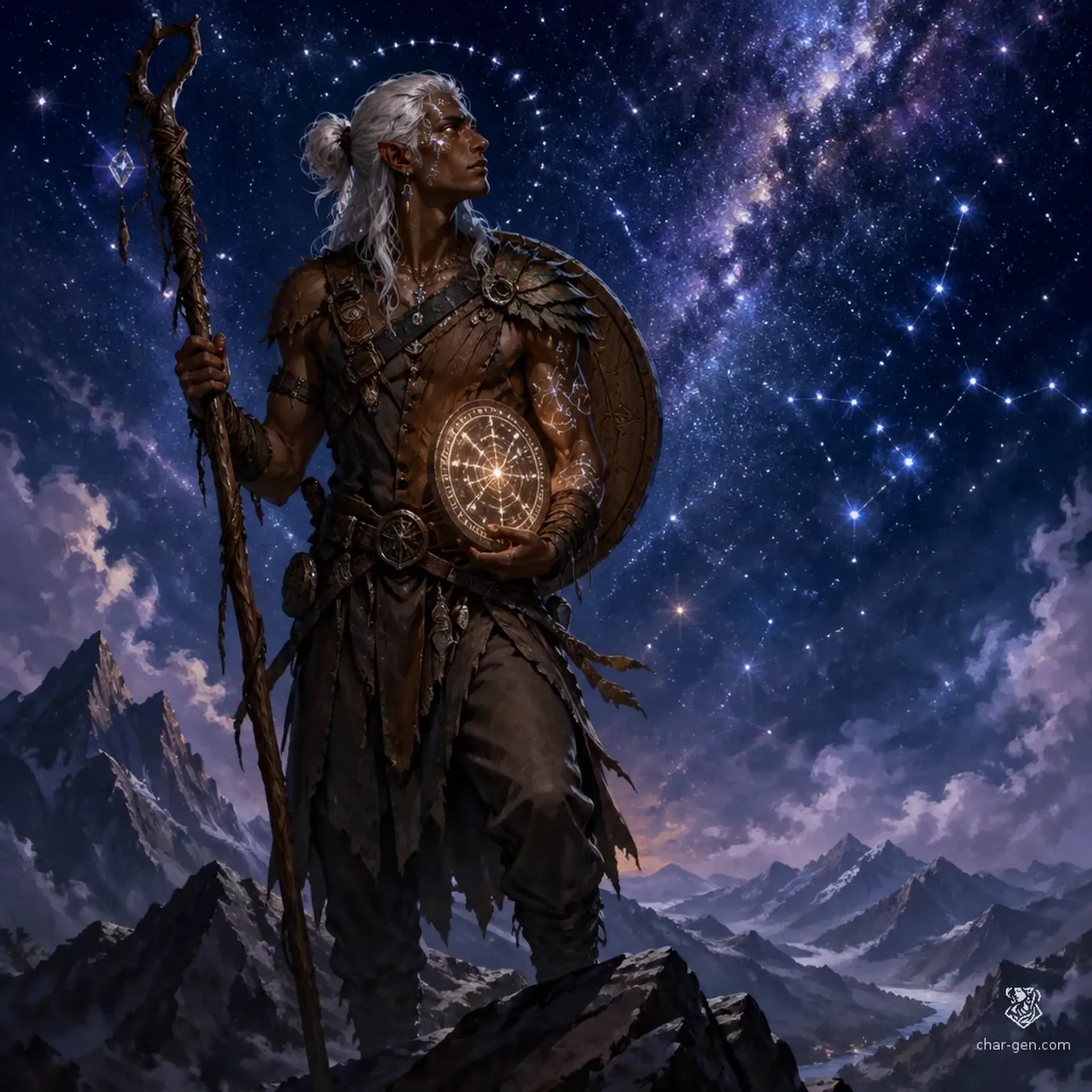 Elowen Starweaver - AI-generated fantasy Character