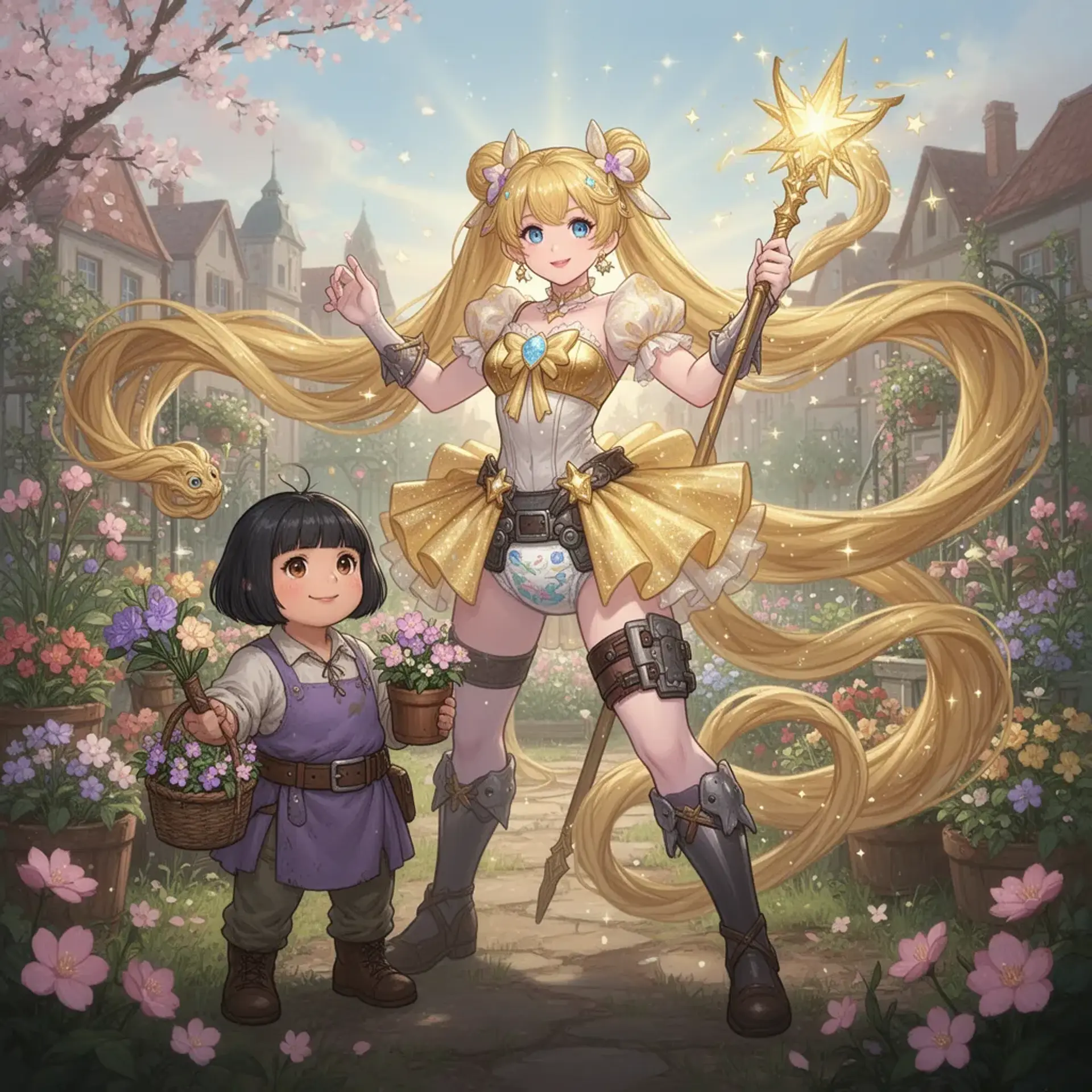 Sakura Ni Chen - AI-generated fantasy NPC
