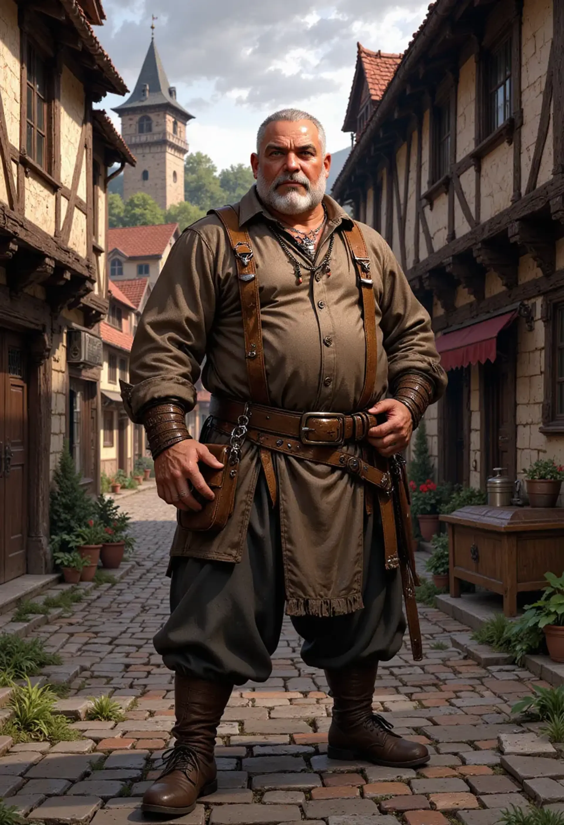 Garrick the Weathered | Npc Fantasy Art | CharGen
