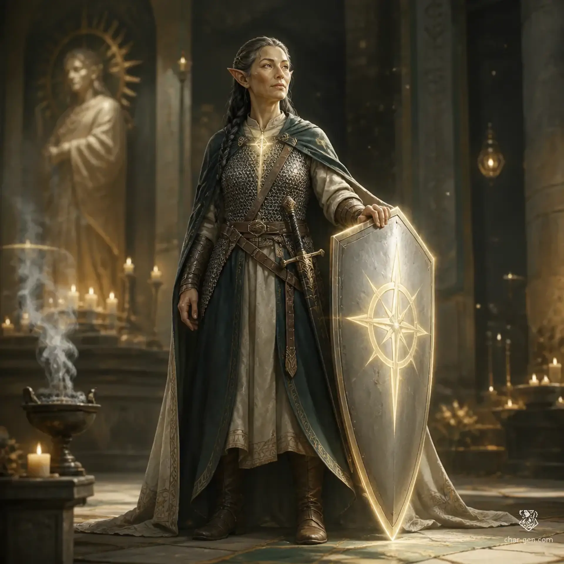 Hol - AI-generated fantasy Character