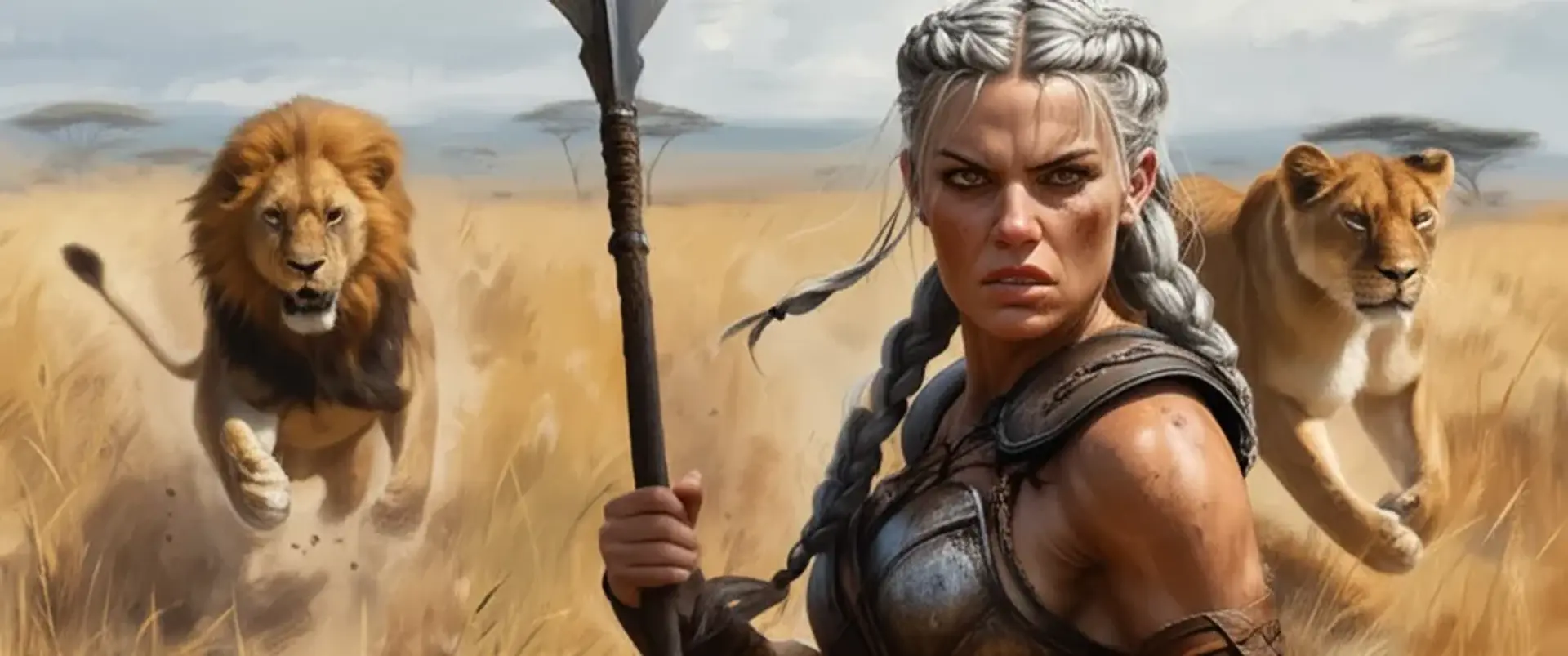 Queen Thalira Keshari - AI-generated fantasy NPC