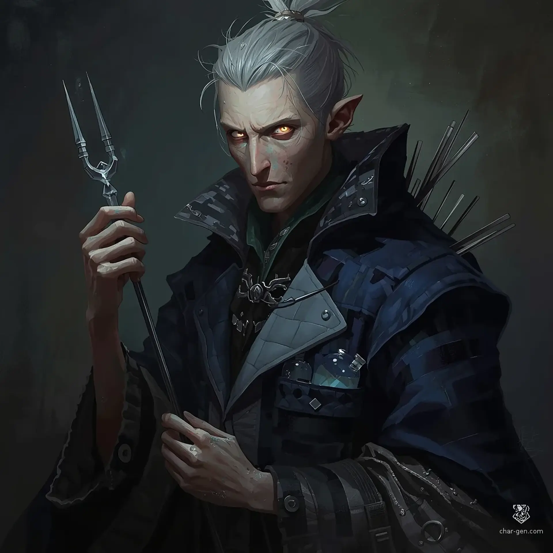 Silas Vane - AI-generated fantasy NPC