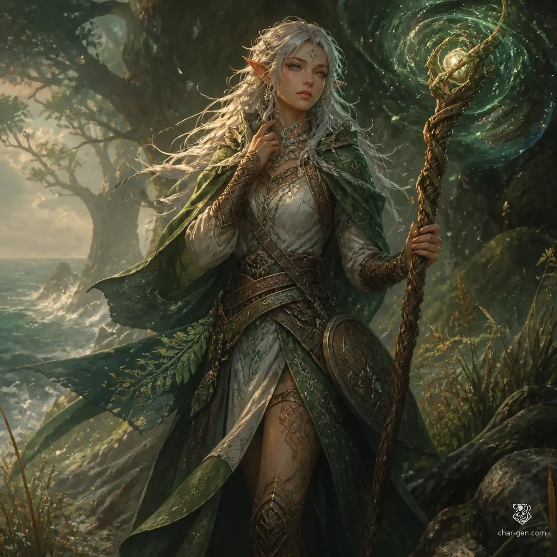 Reina Riverthorn - AI-generated fantasy Character