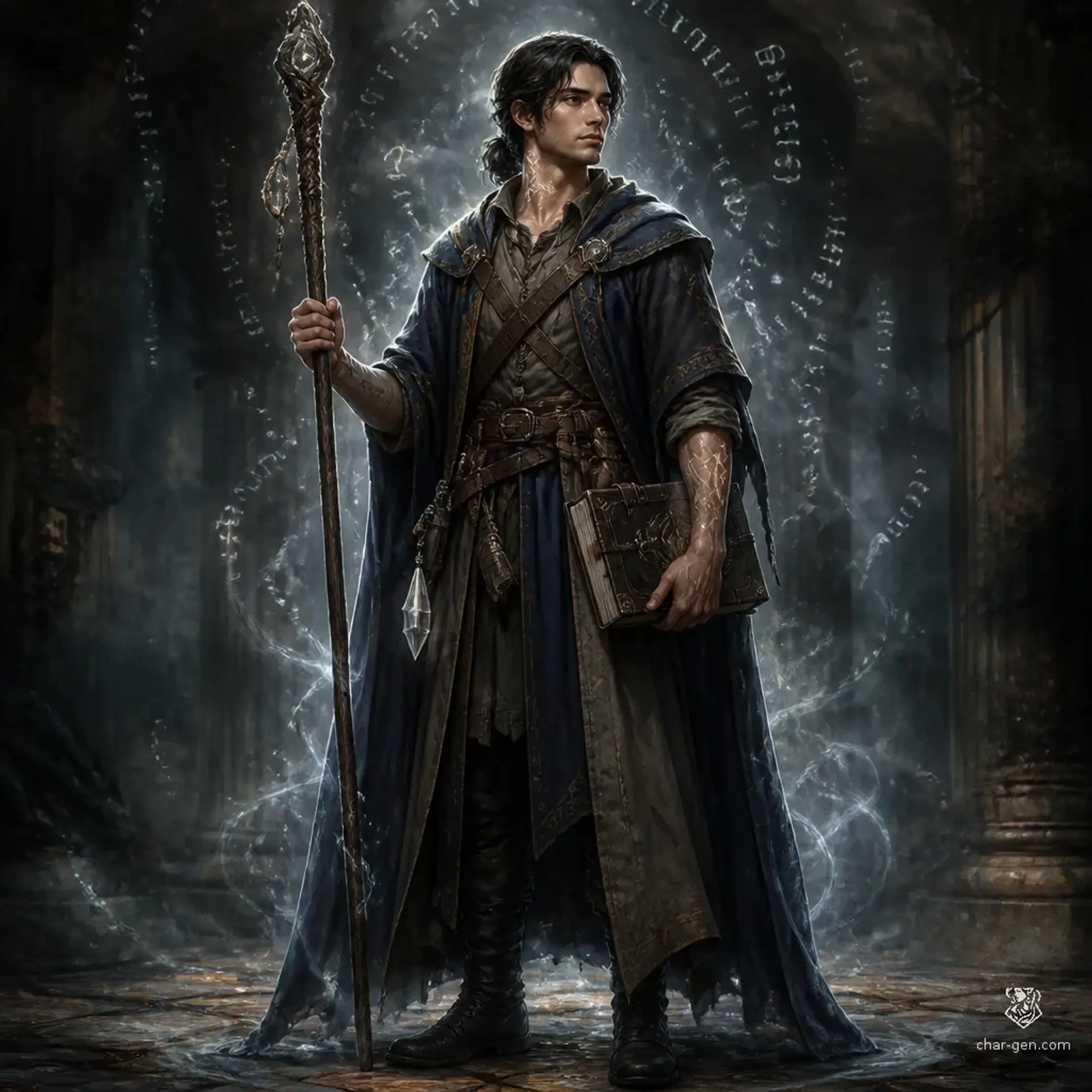 Magnus - AI-generated fantasy Character