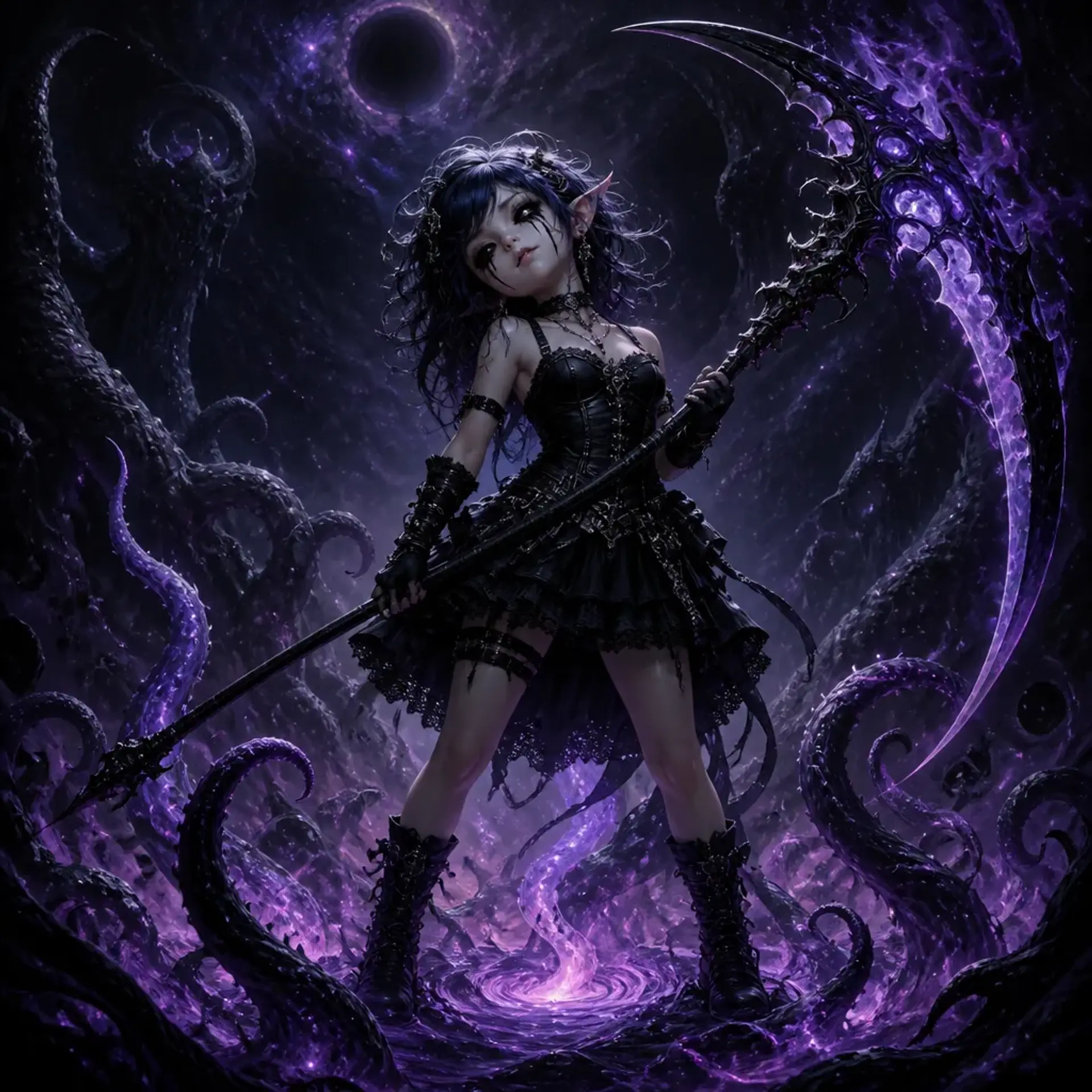 Lillith Dimwisp - AI-generated fantasy Character