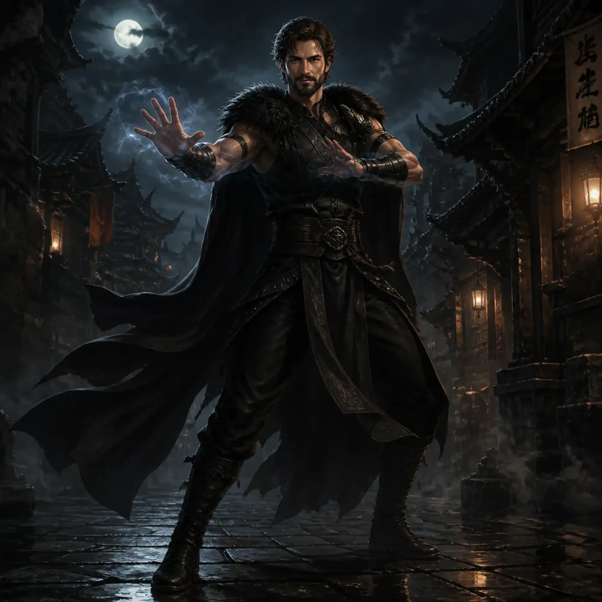 Spectre - AI-generated fantasy Character