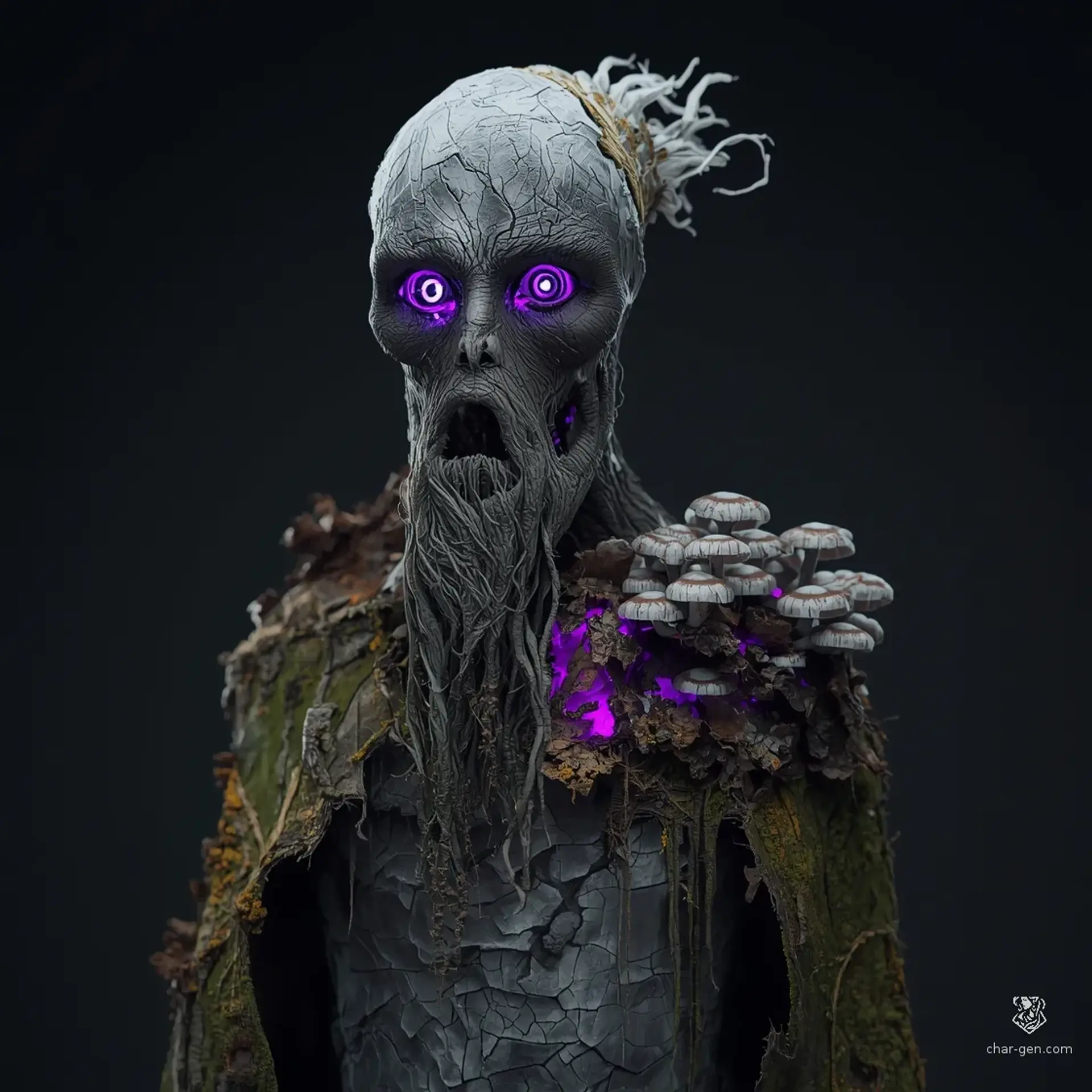 Kaelen the Rot-Walker - AI-generated fantasy NPC