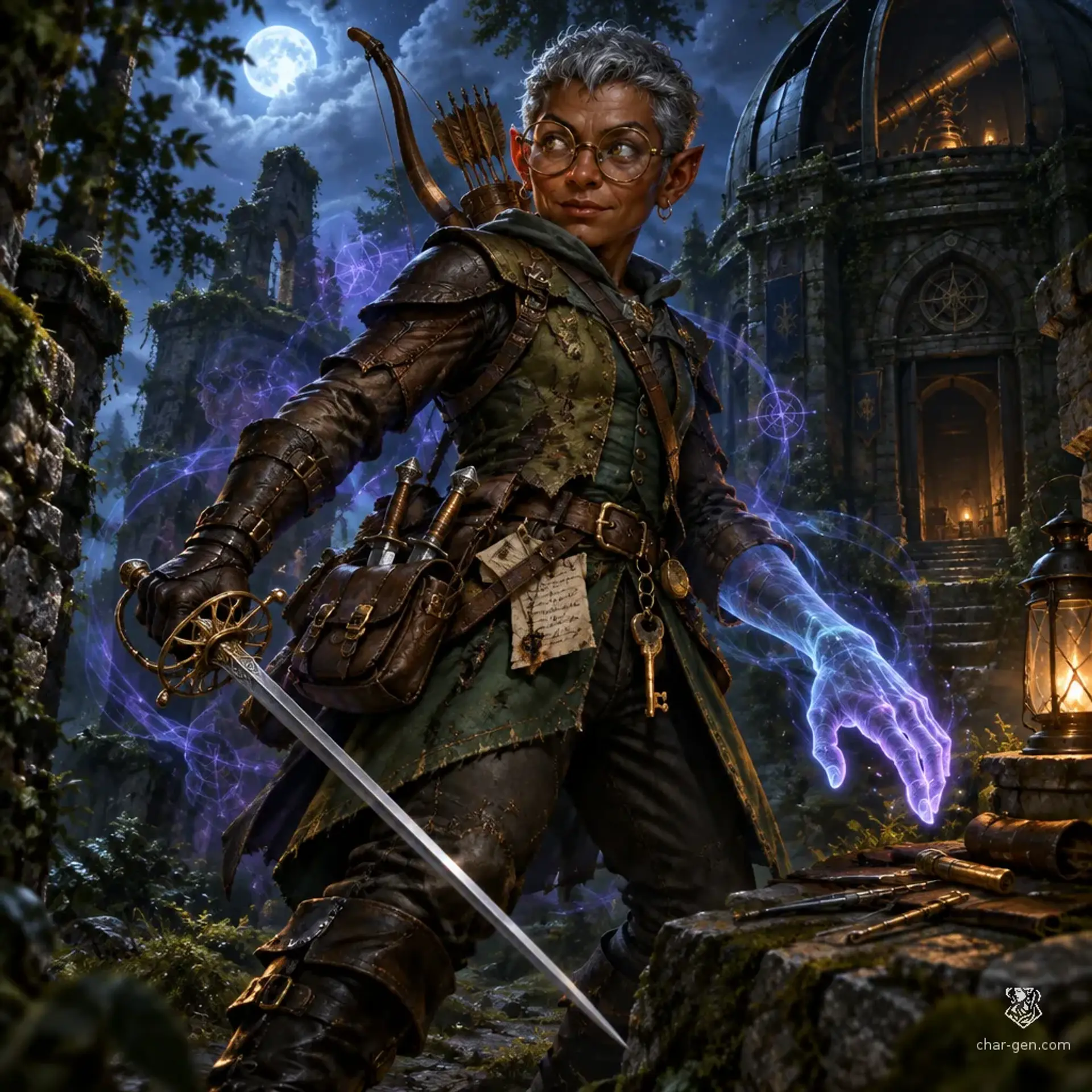 Unknown - AI-generated fantasy Character