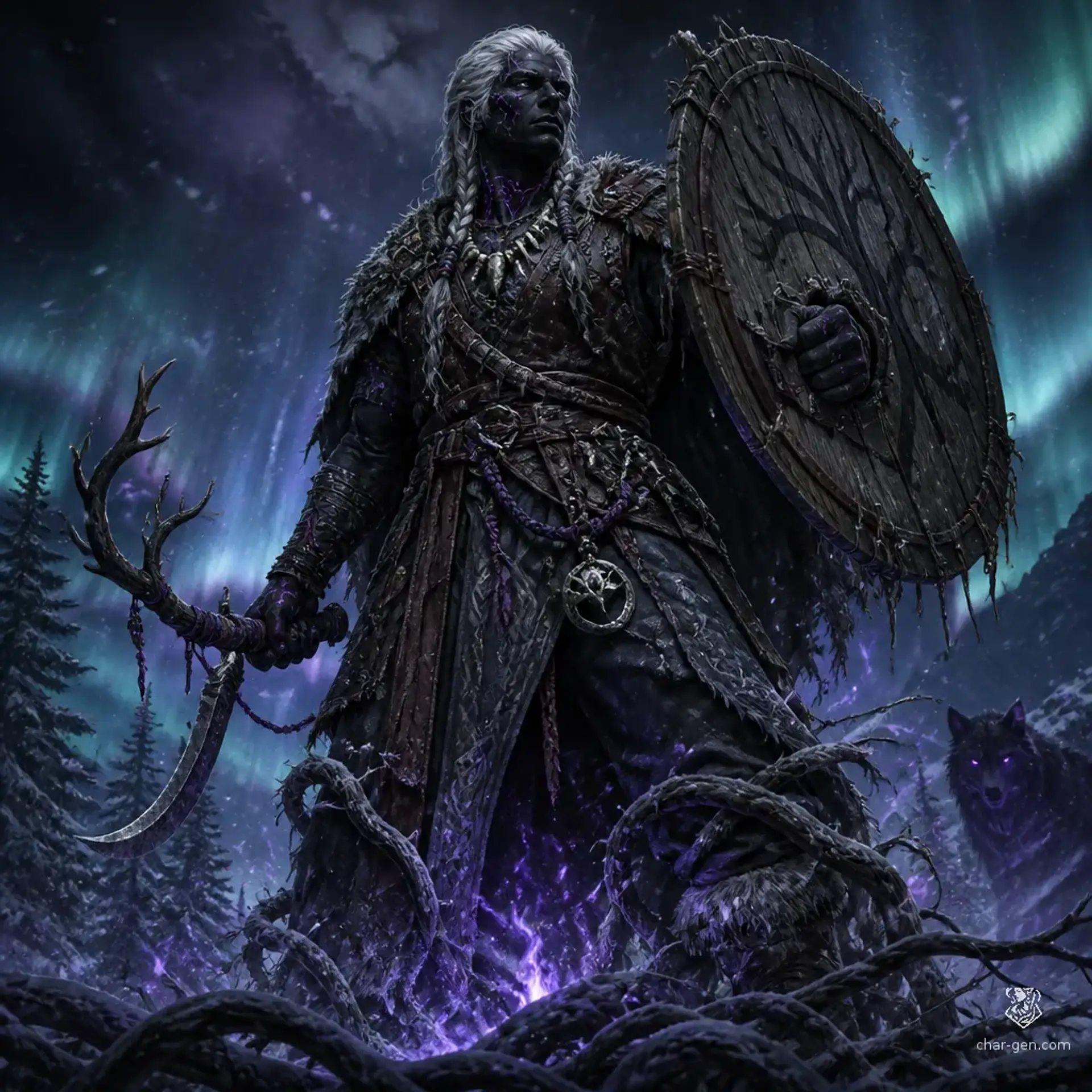 Khurzhan Adeyemi - AI-generated fantasy Character