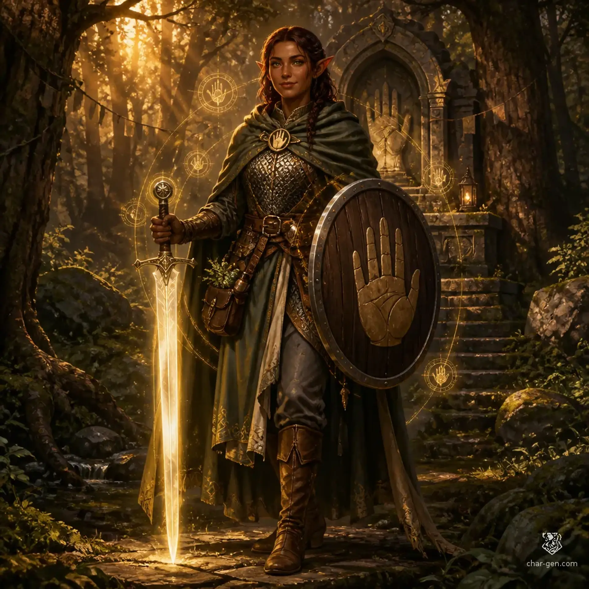 Madam Repentence - AI-generated fantasy Character