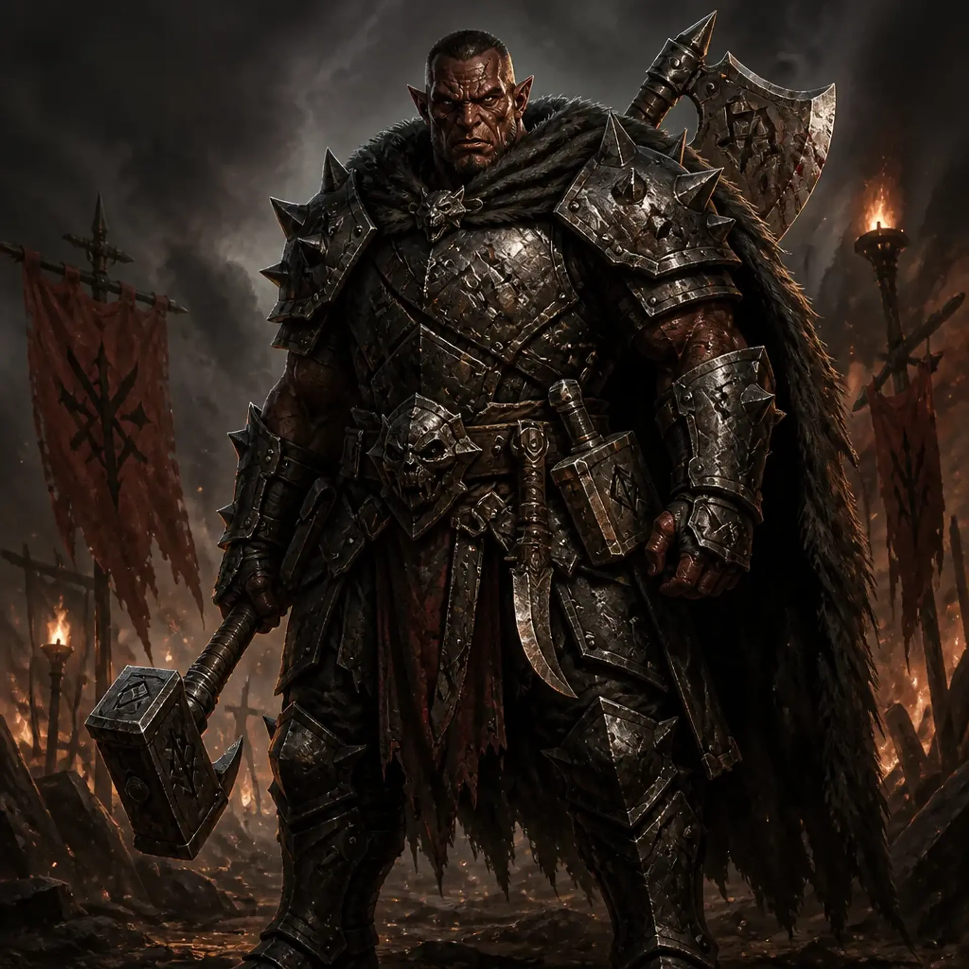Gorrok Blackfang - AI-generated fantasy Character
