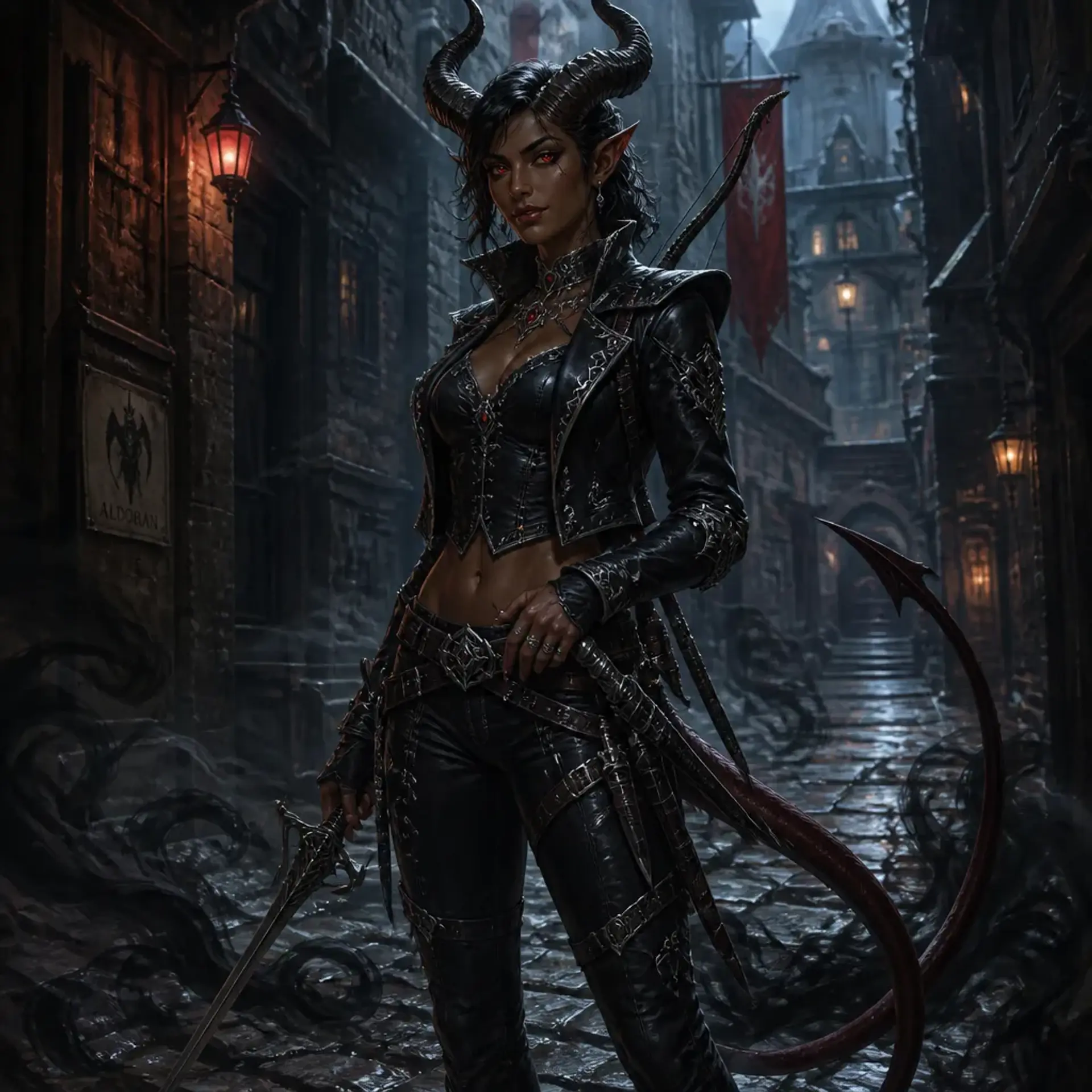Kaela - AI-generated fantasy Character